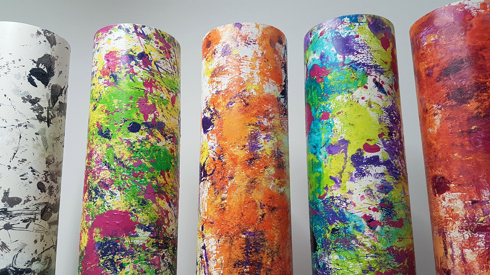 Unsettling Focus, 2019Plastic tubing(200cm in height)