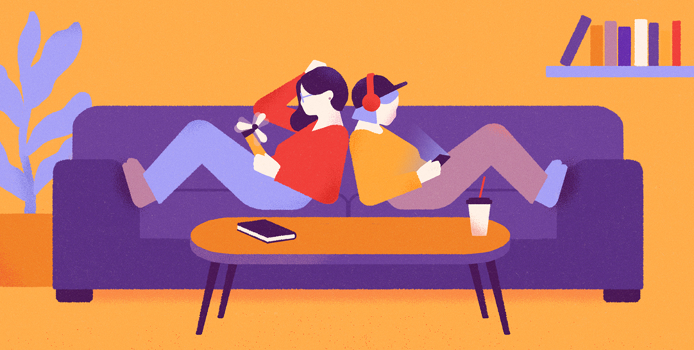 menopause puberty Illustration María Hergueta