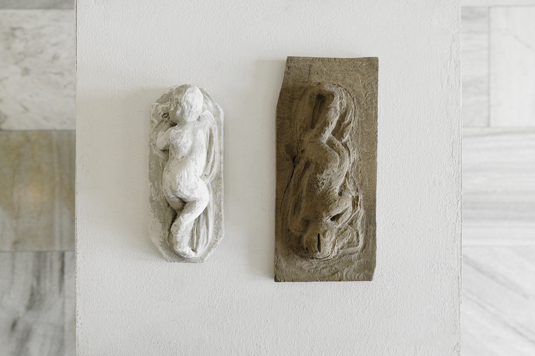 Untitled maquettes by Eugen Ruppert (my great-grandfather), plaster, ca. 1929–37