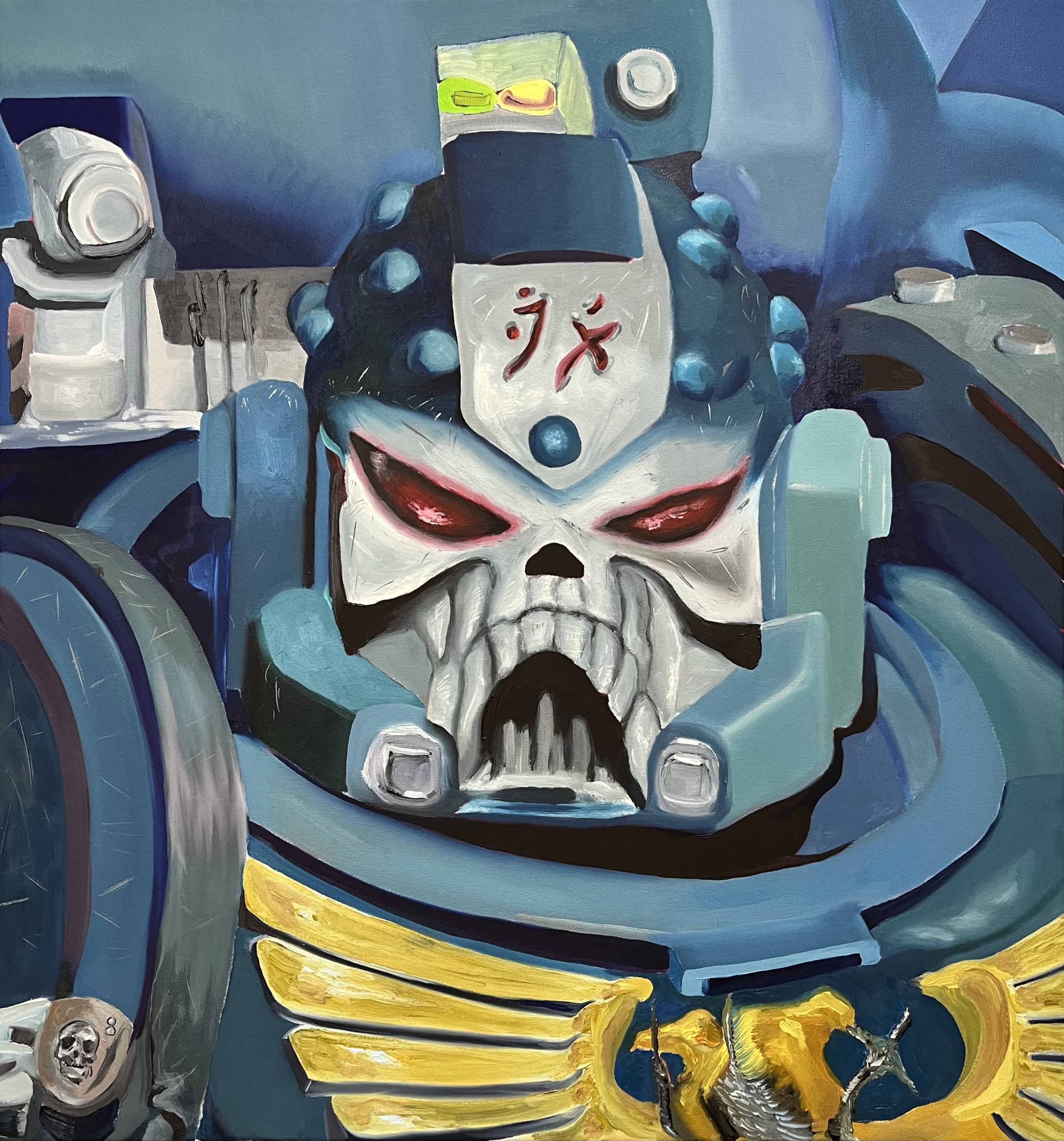 Foreshadow, oil on canvas, 2024