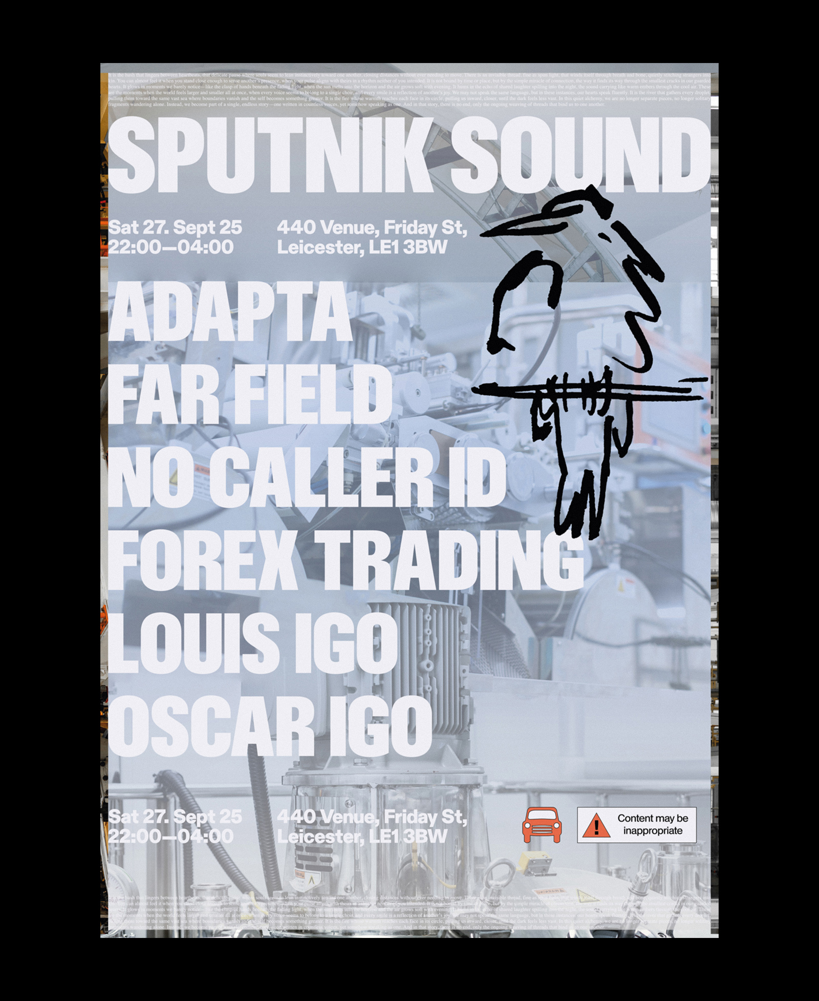 Sputnik Sound Poster, 2025