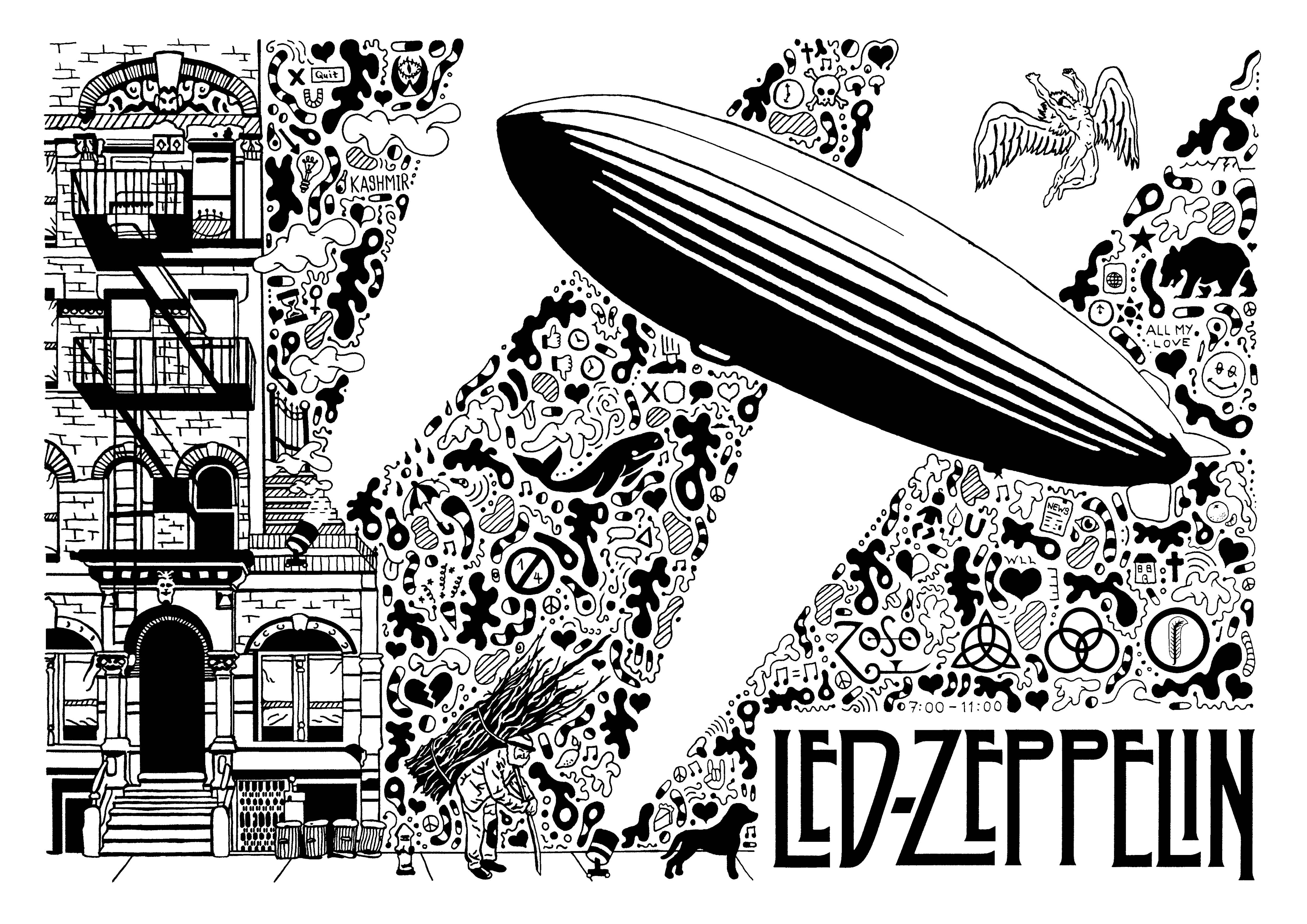 Led Zeppelin Doodle 