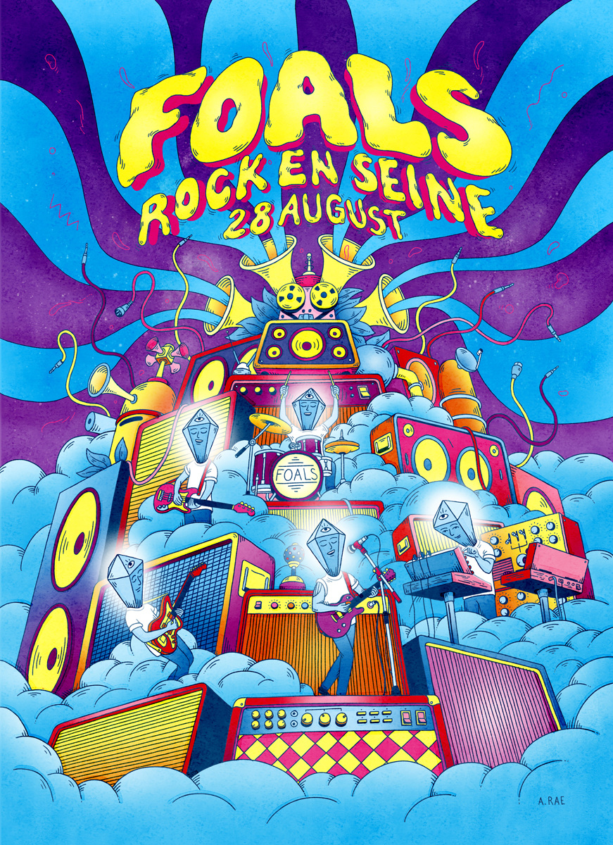 Foals Rock en Seine