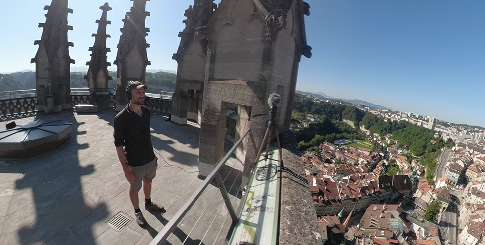 Vista su Friborgo, Canton Friborgo (Agosto 2019)