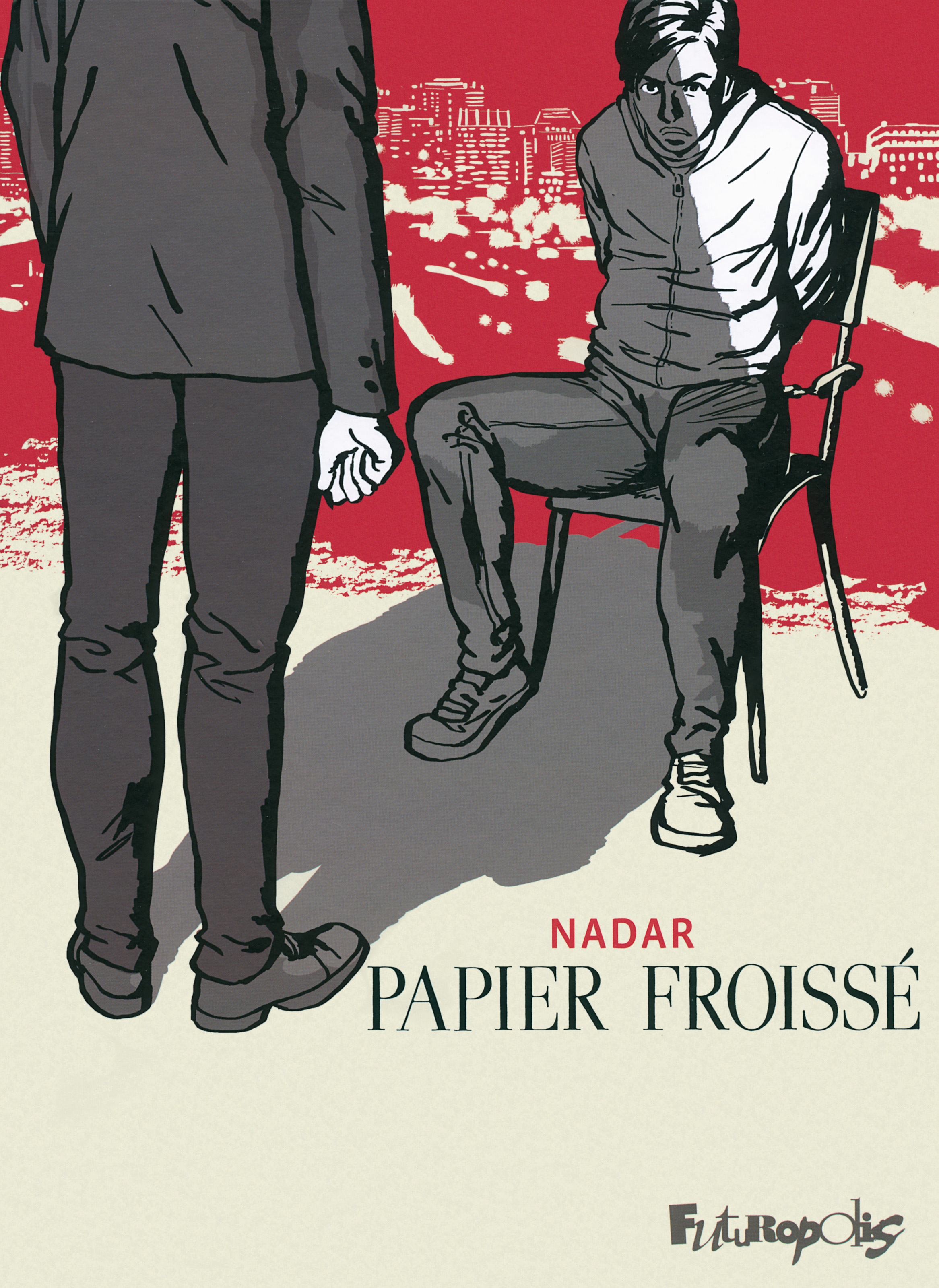 comic-livre-BD-papier froissé-nadar-Futuropolis-interior