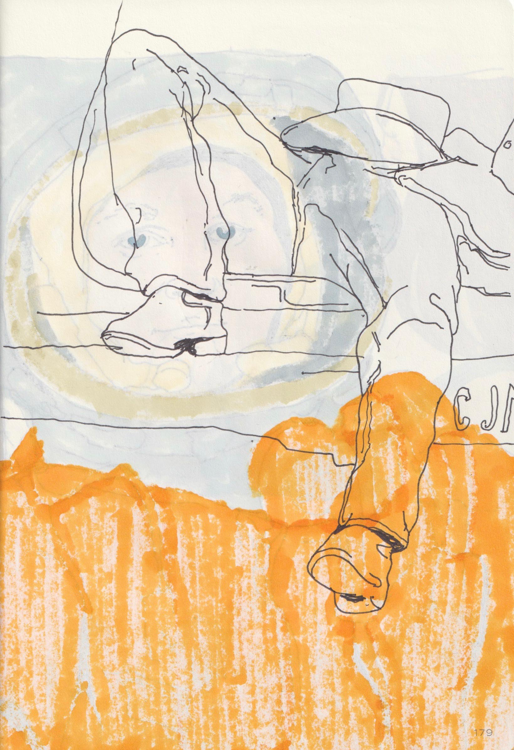 Untitled 50, 14.5x21cm, mixed media