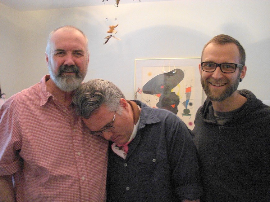 With Richard and Daryl Vocat on Osler