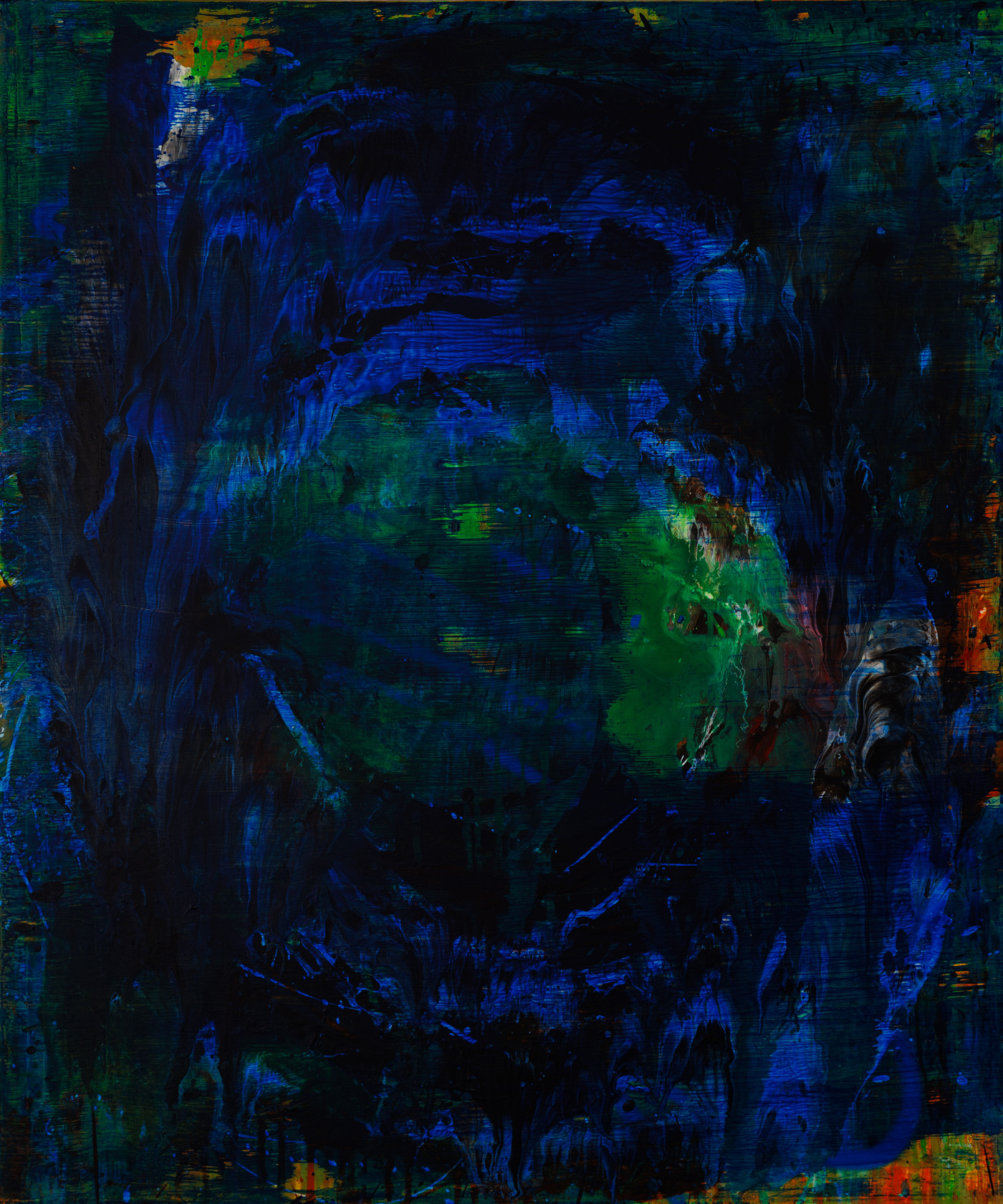 Mittelmeer. Europa. 2021Acryl auf Leinwand120 x 100 cm