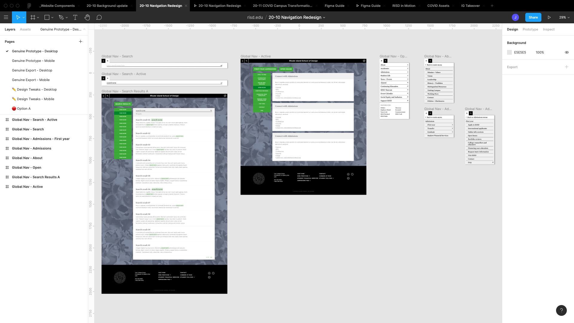 navigation-prototyping