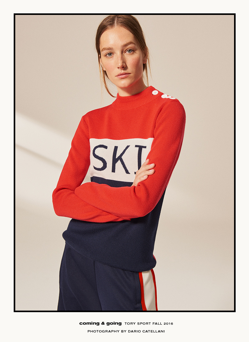 Tory sport ski on sale sweater