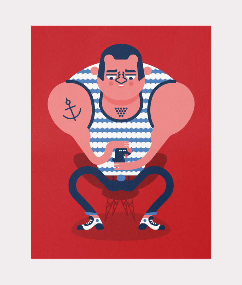 Illustration for Autodidact Magazine