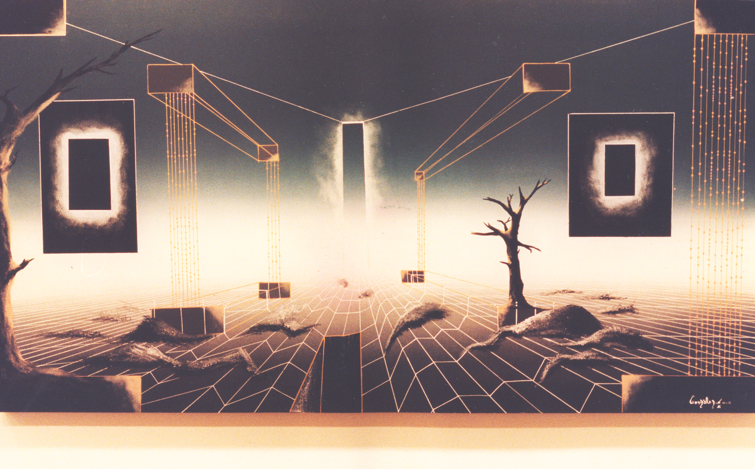 Gates Of Contrast(81 x 122 cm)