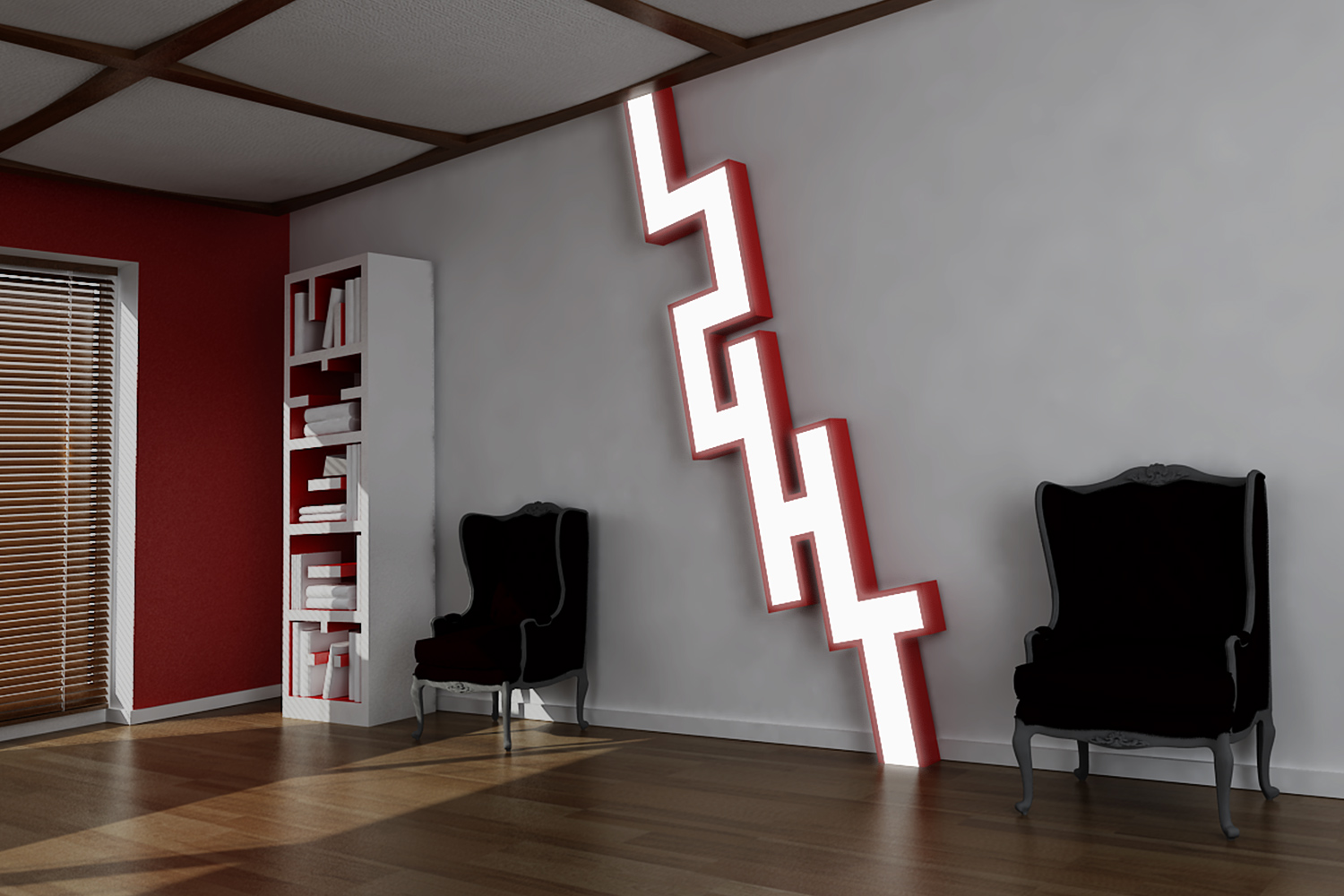 2010 - 2013/ Line of typographic furniture - Qwertyario