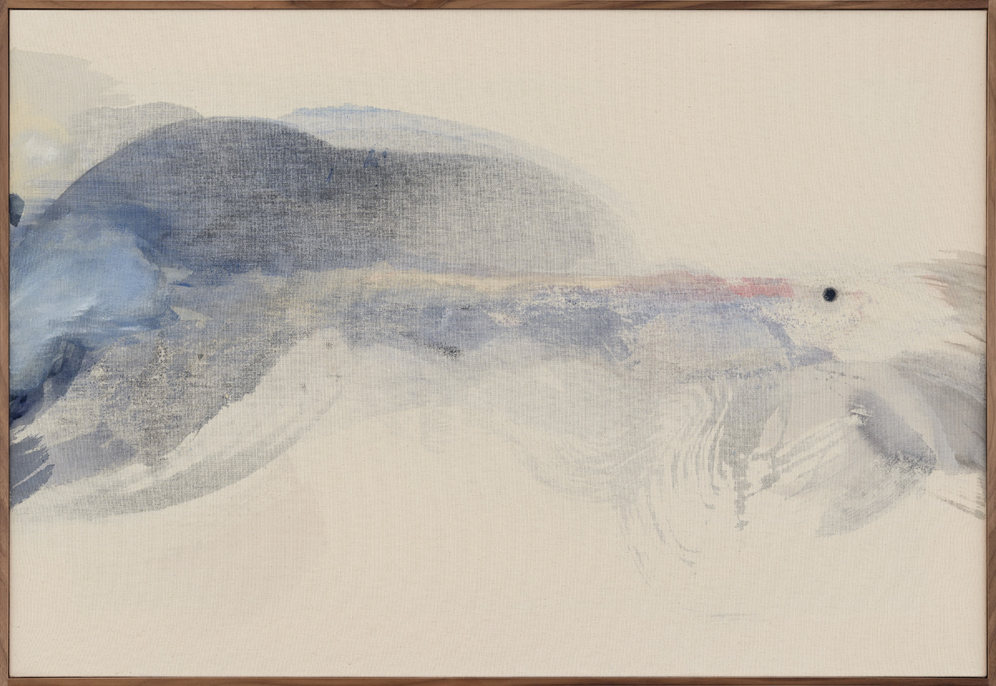 Framtidens skugga VII, 2025 Acrylics on canvas 70 x 102 cm each incl. frame