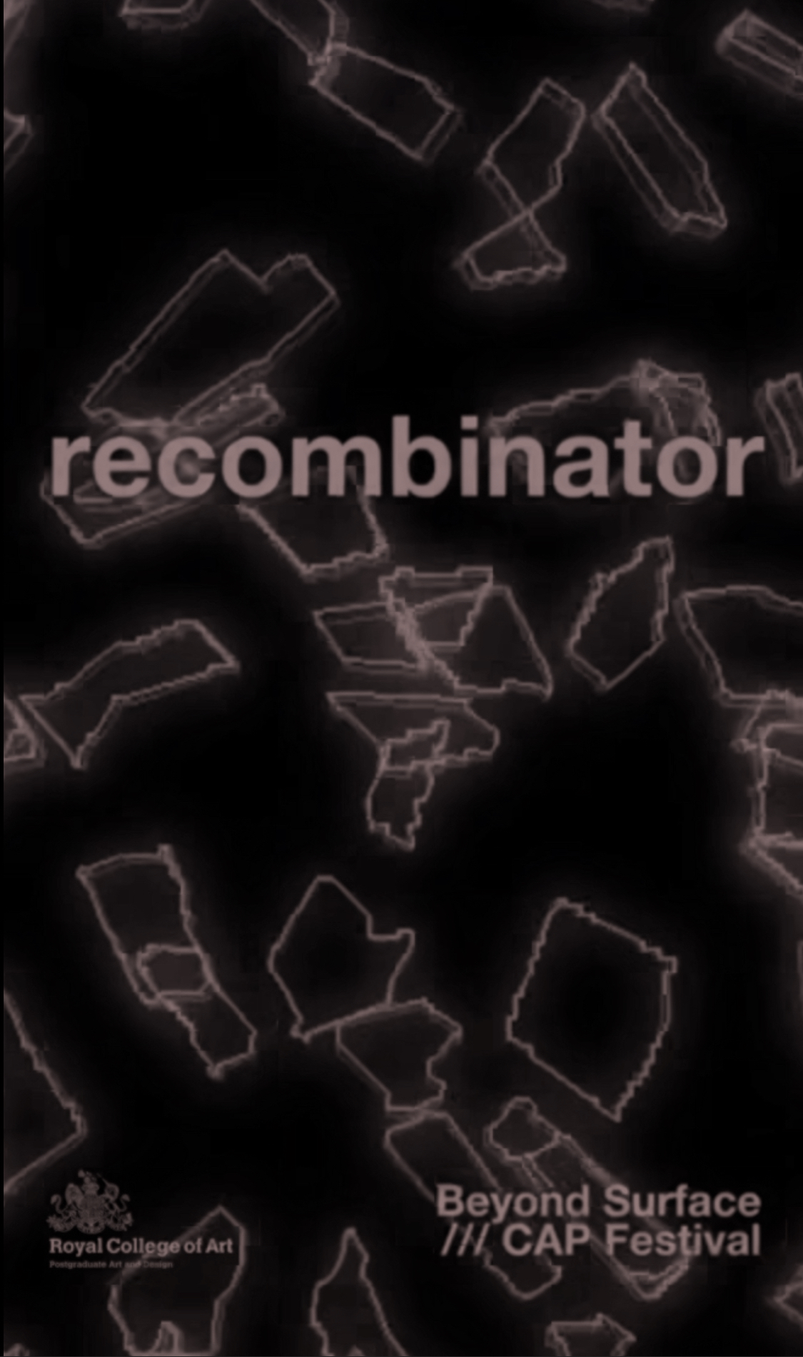 recombinator live video installation Stafforshire St Gallery April 6 2023