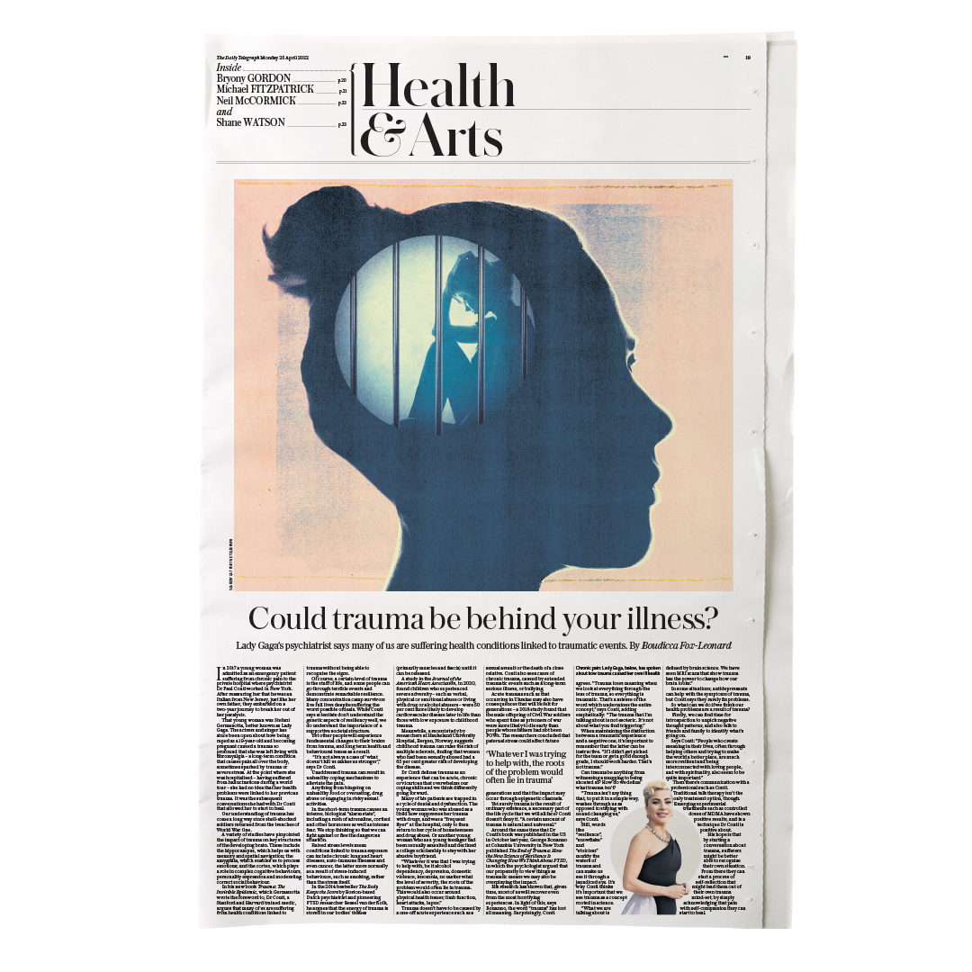 Link to trauma and bad health - 25 April 2022