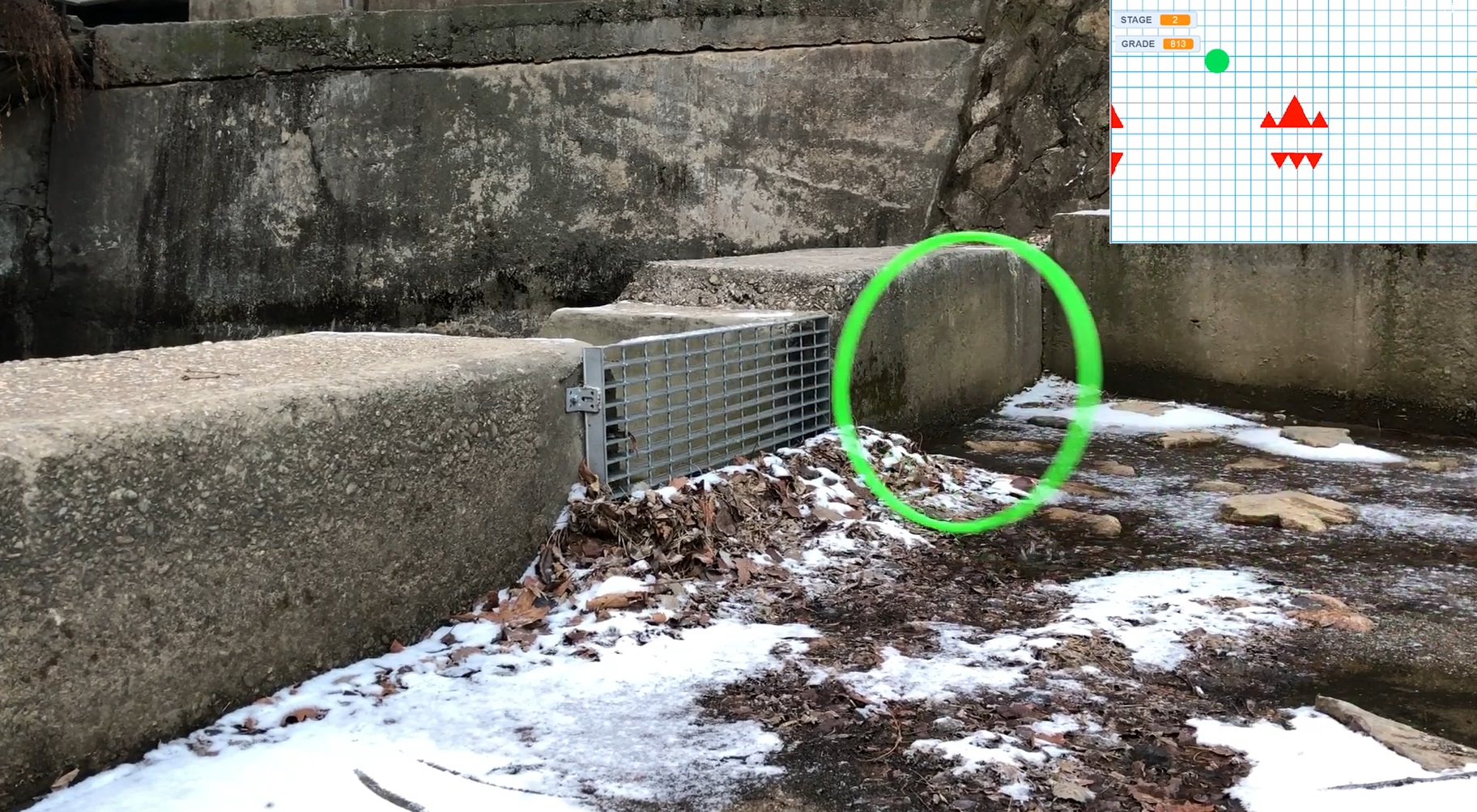 Die Hindernisse, 1'23", Single channel Video, 2020