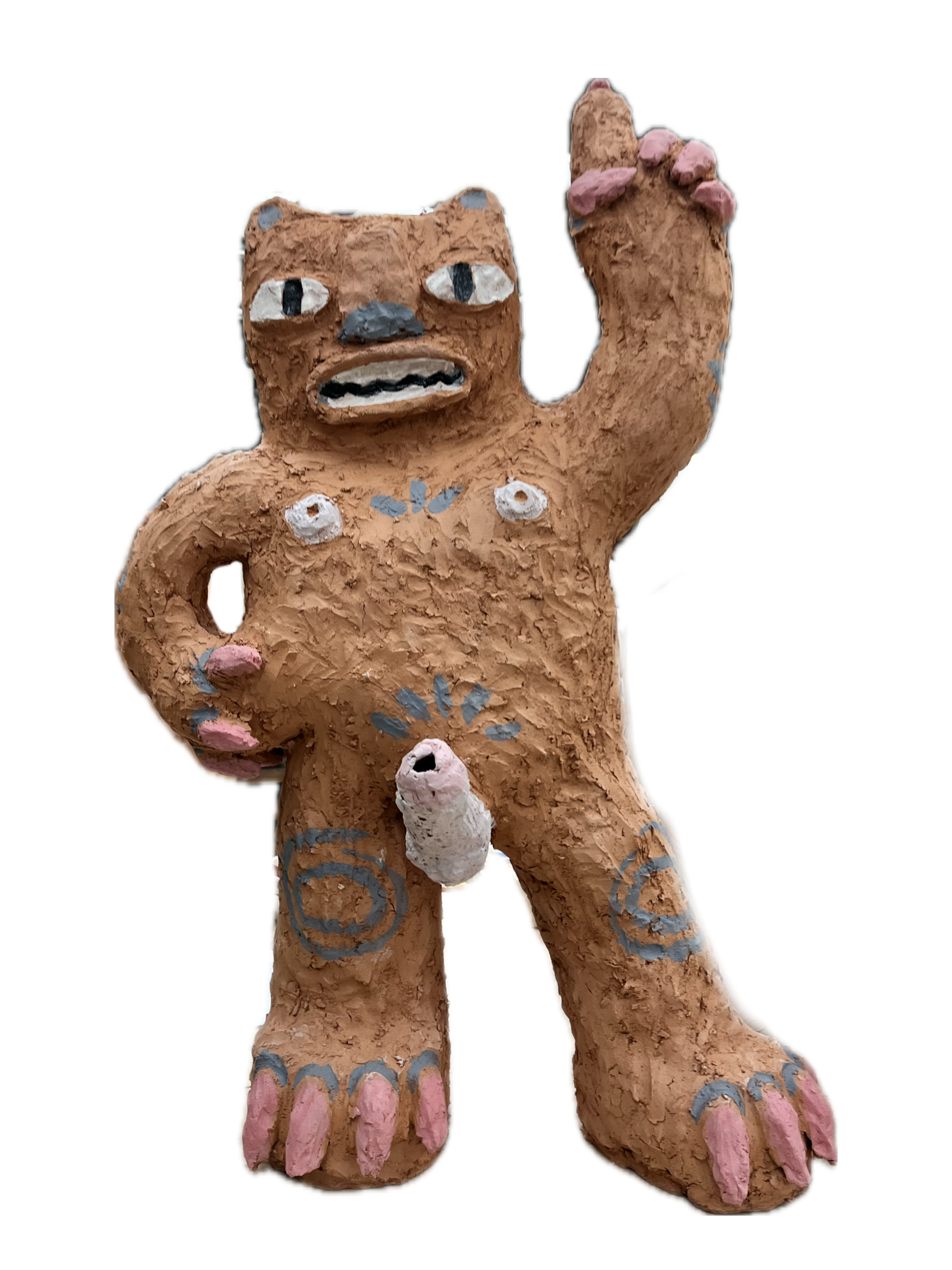 Dan, Ceramic, 2' x 2' x 3.5', 2024