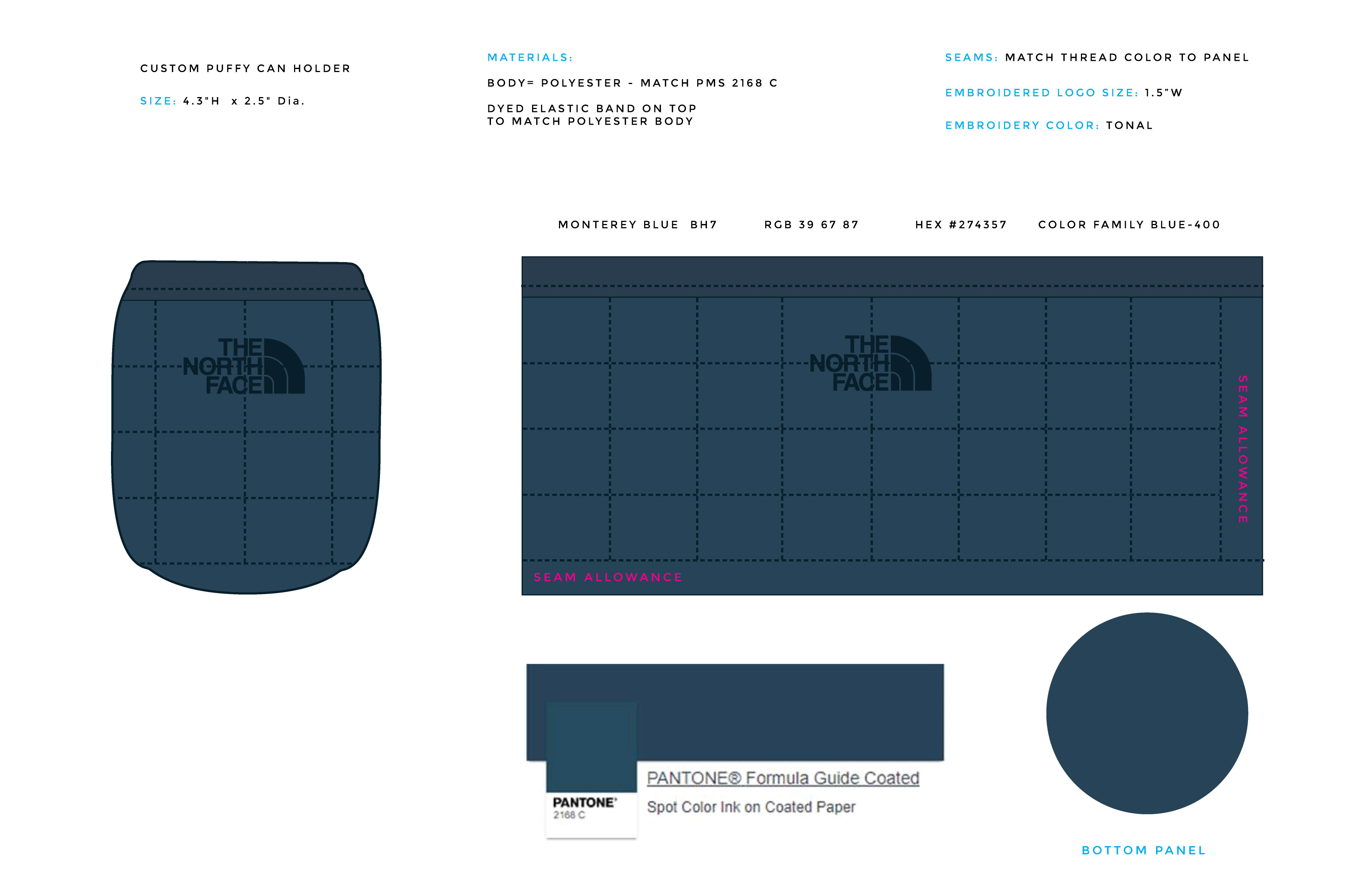 Custom PMS Thermoball Koozie