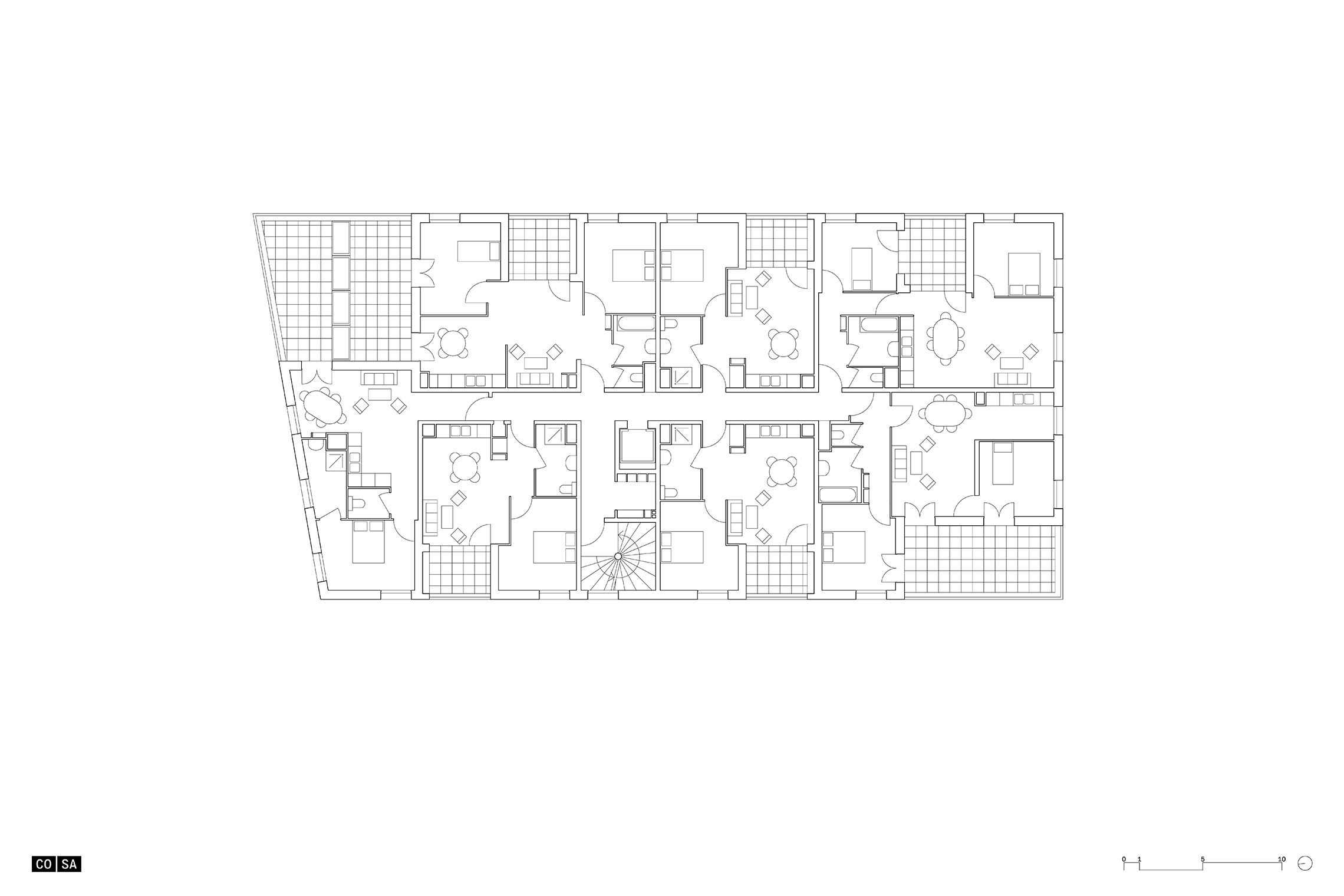 Danube Mixed-Use Building / 2019 / Cosa/Colboc Sachet Architectures / Strasbourg, France / 9 storeys