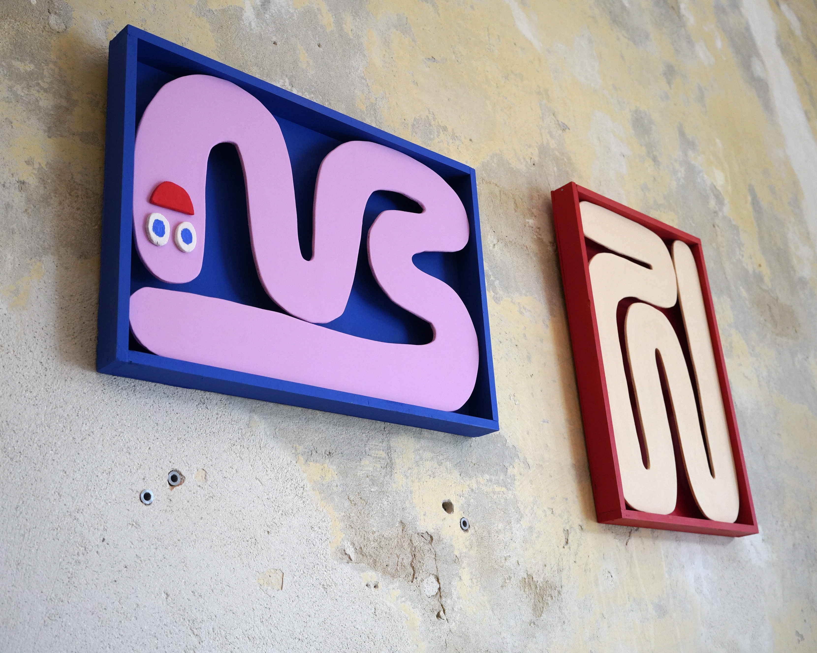 Mensch + Tier + Form + Farbe – Solo Exhibition at JVB Moabit