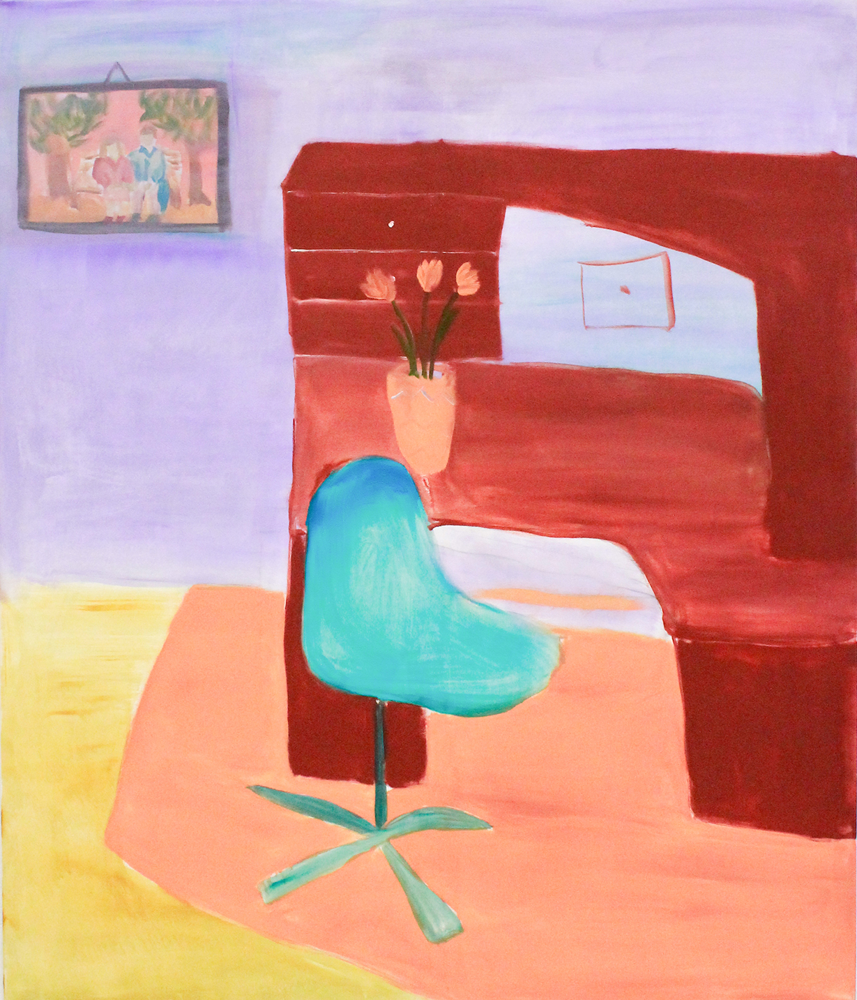 Stillleben, Oil on Canvas, 140 x 165 cm, 2017