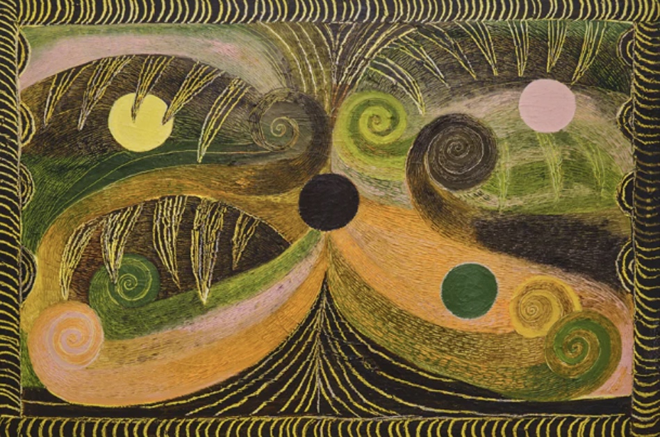 Night Moves, 2024. Oil on canvas. 24 x 35"