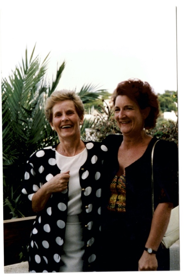 Grandma Margaret, Auntie Shirley. Spain