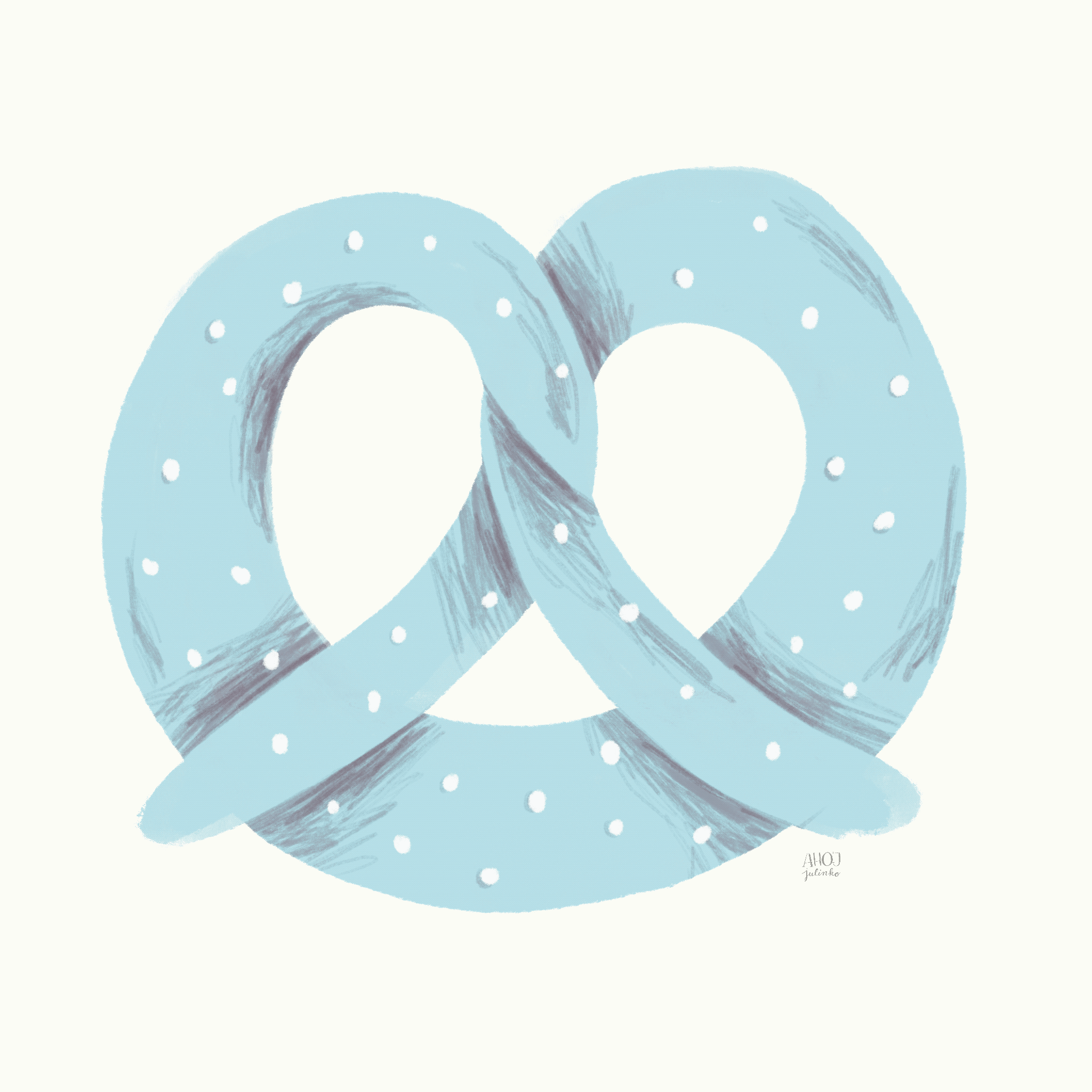 Illustrationen für Brezen Kolb