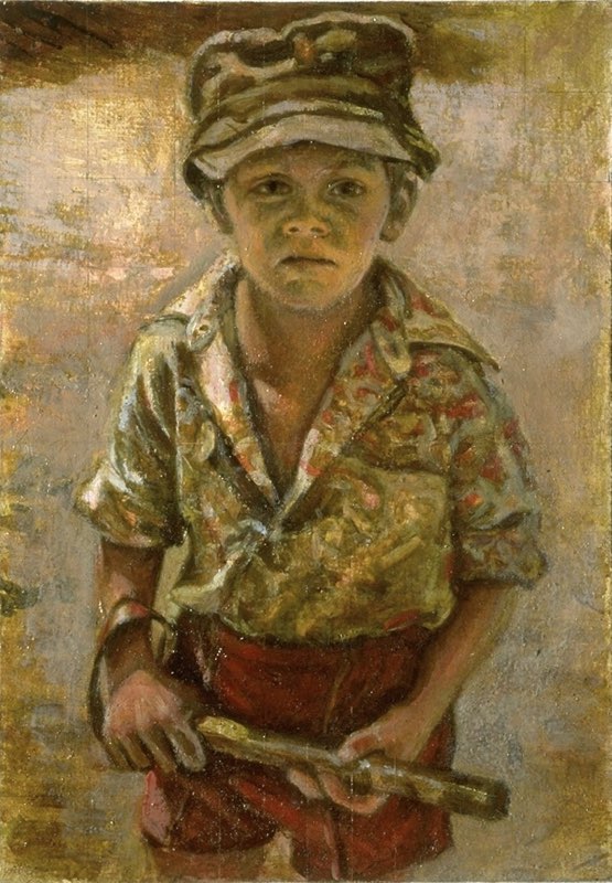 Hold 1992-1996oil/canvas/board 7x10”