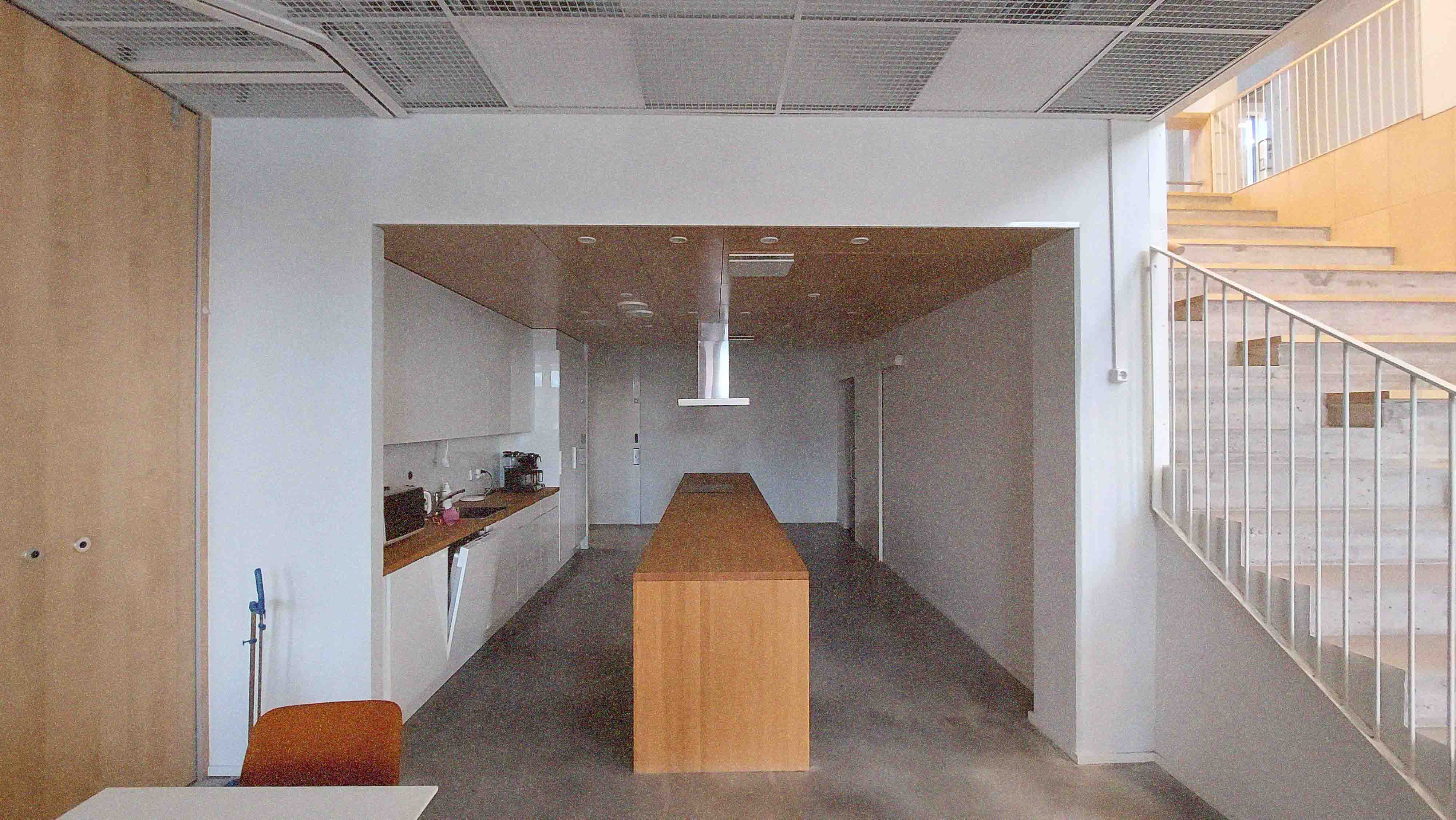 The food art works will be located in the kitchen of Sompasaarenlaituri 6.