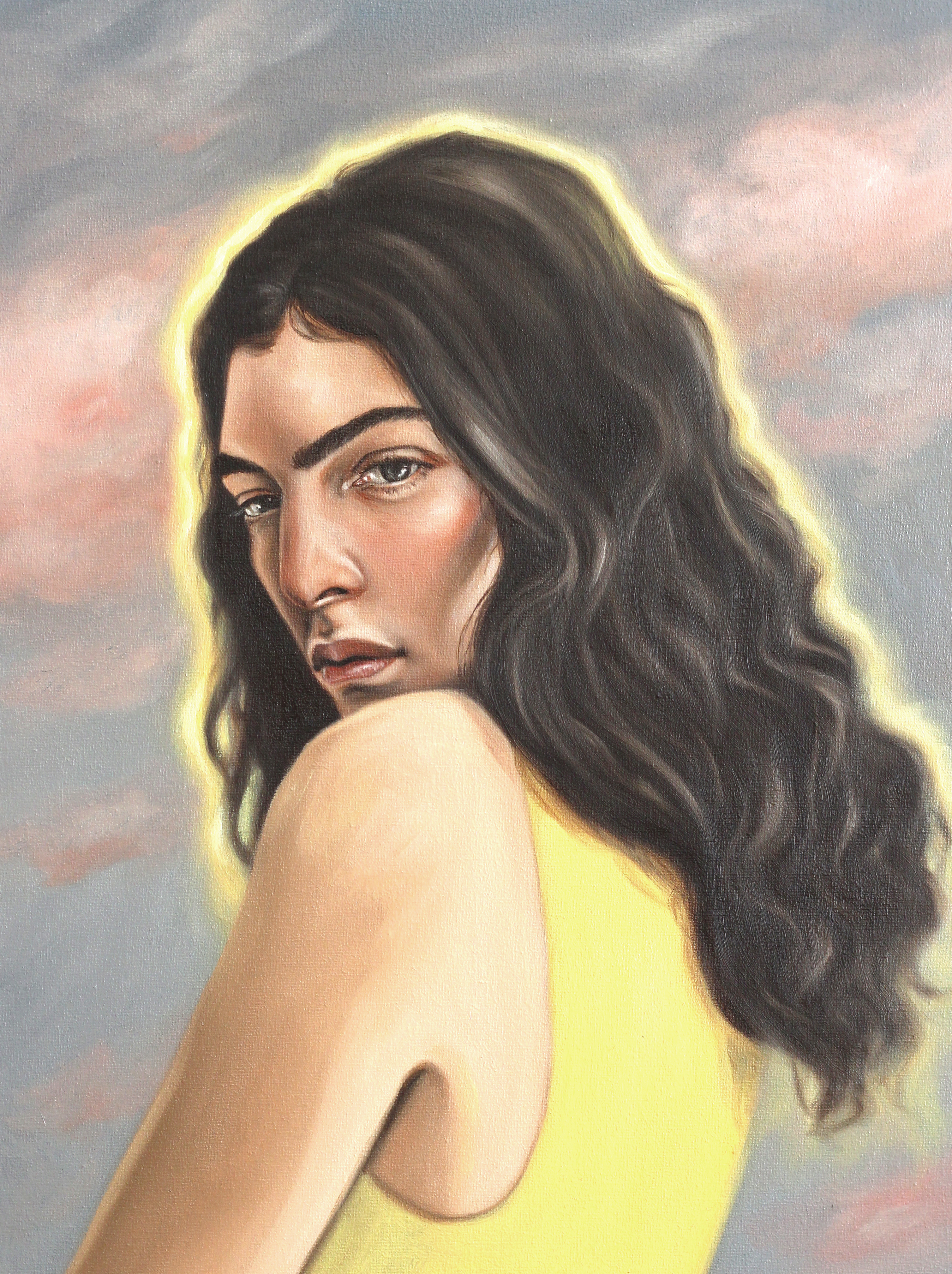 Lorde, Oil on Canvas, 400 x 300mm, 2021