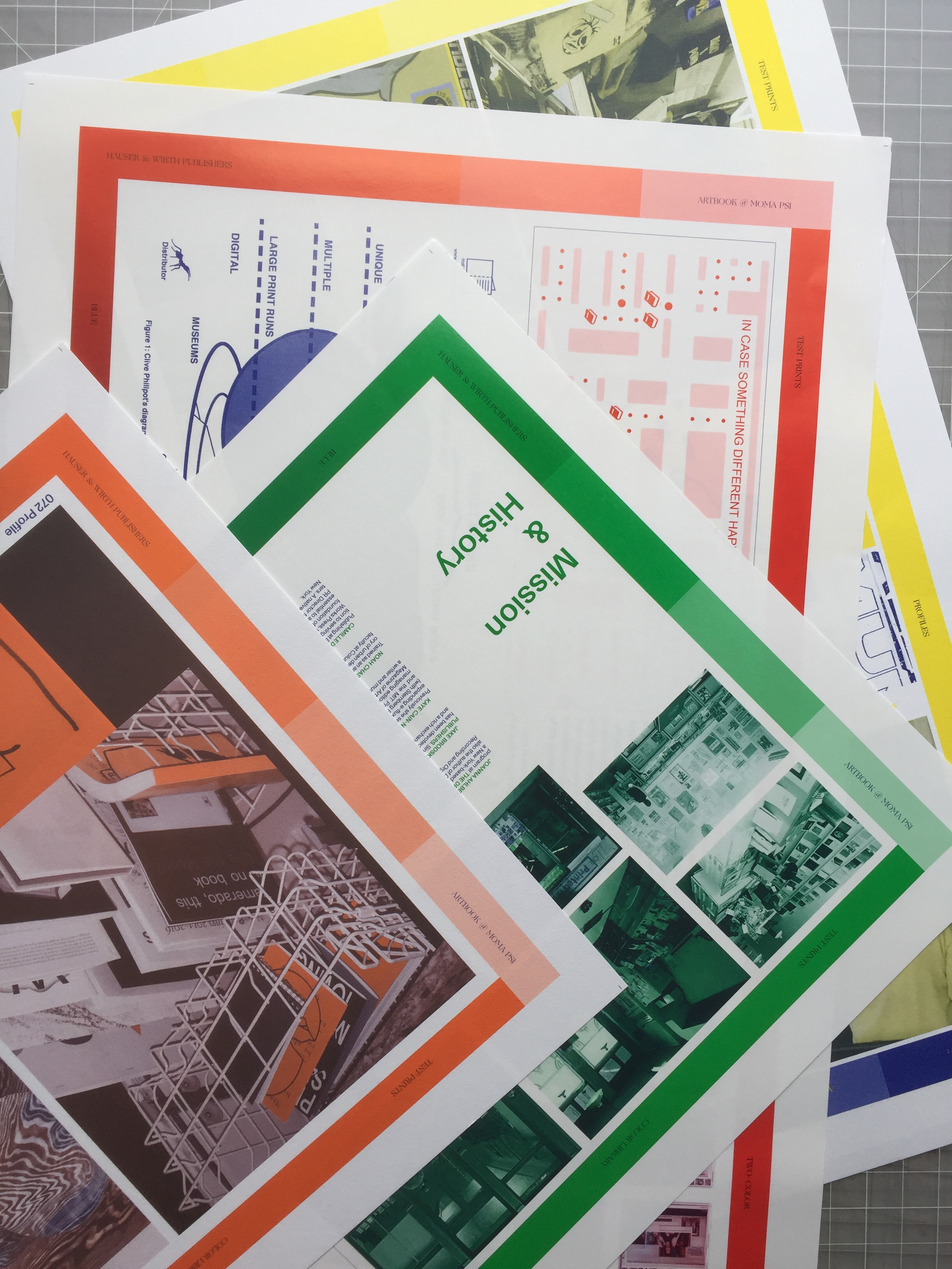 2-Color Test Prints