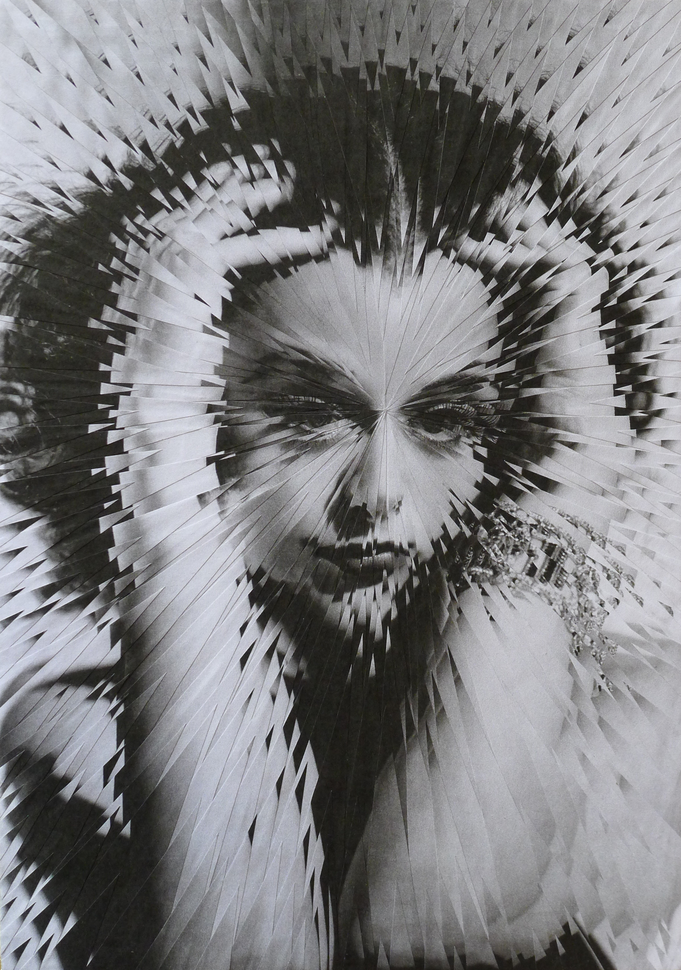 Hedy Lamarr II, 2014, 8.2 x 11.6 inches