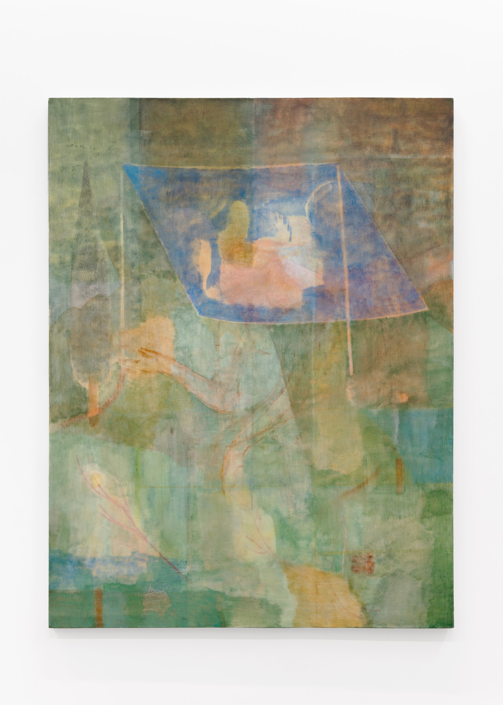 Canopy, 48 x 60 inches, oil on canvas, 2019