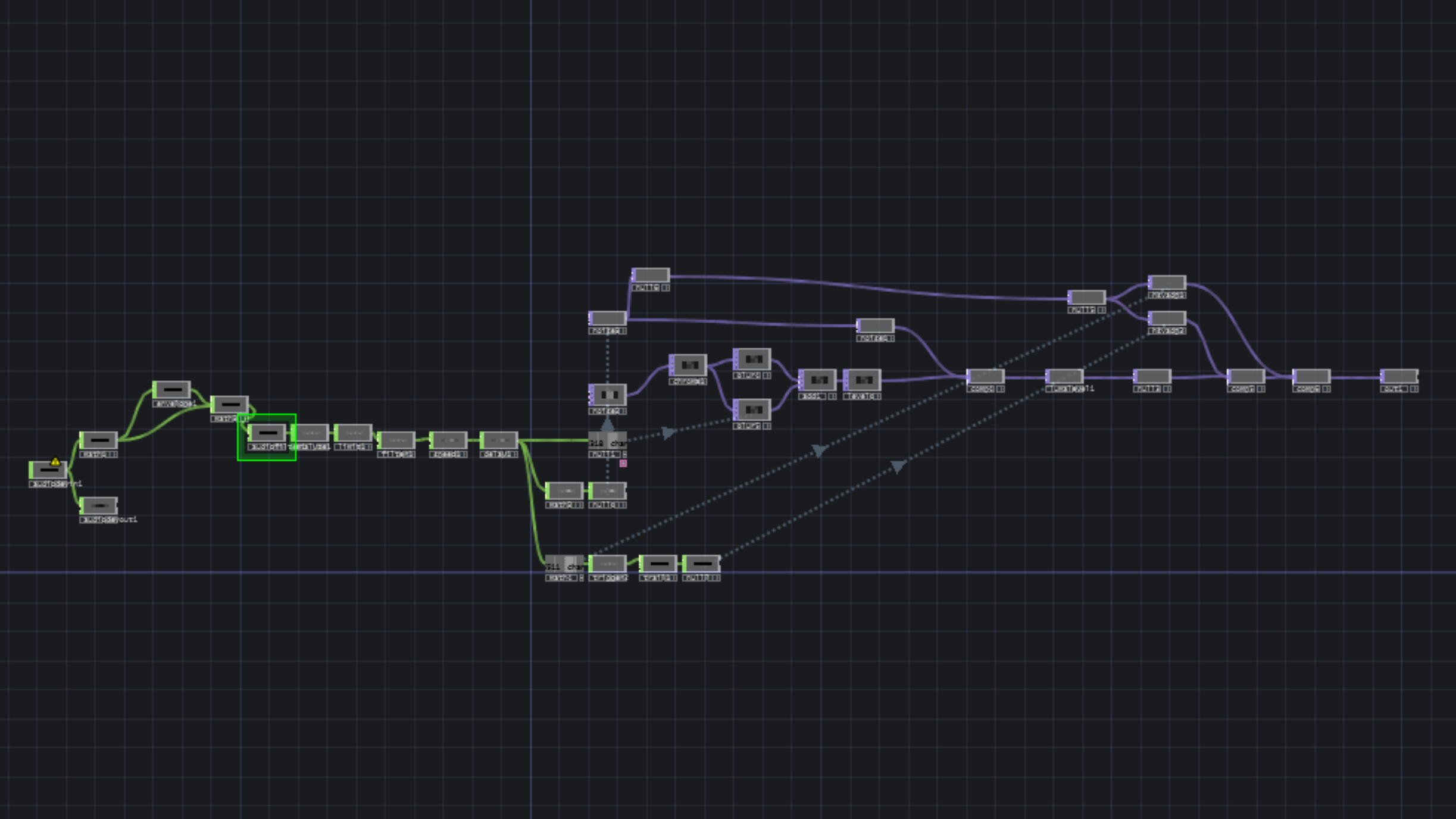Node map used for Illuminate