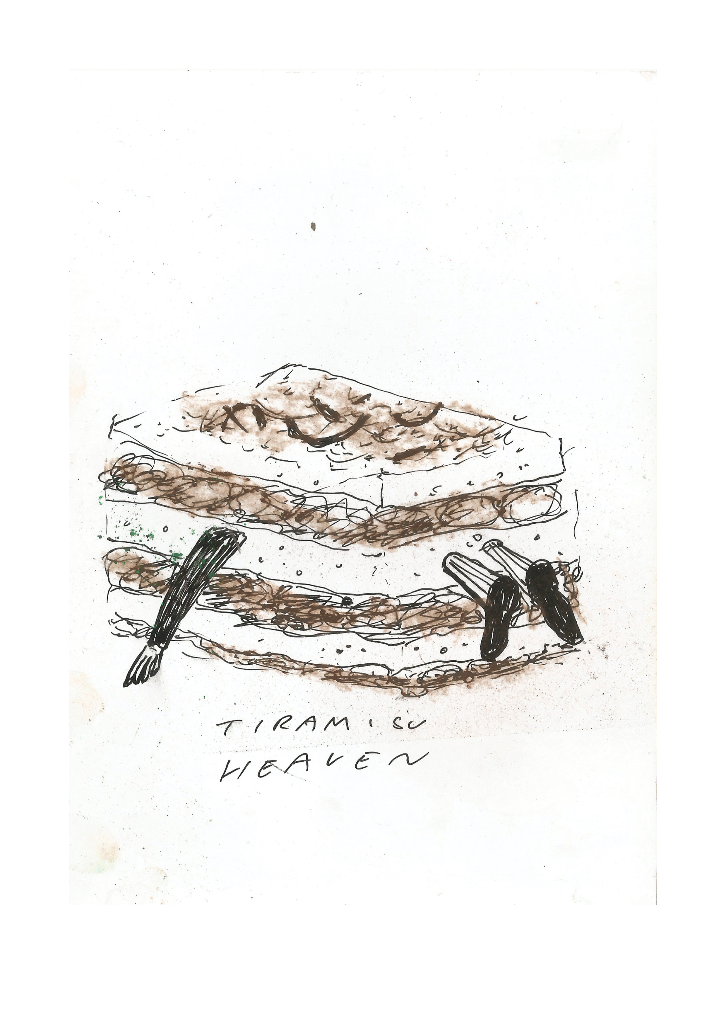 Tiramisu, 2022. Editions of 25, A4 £30