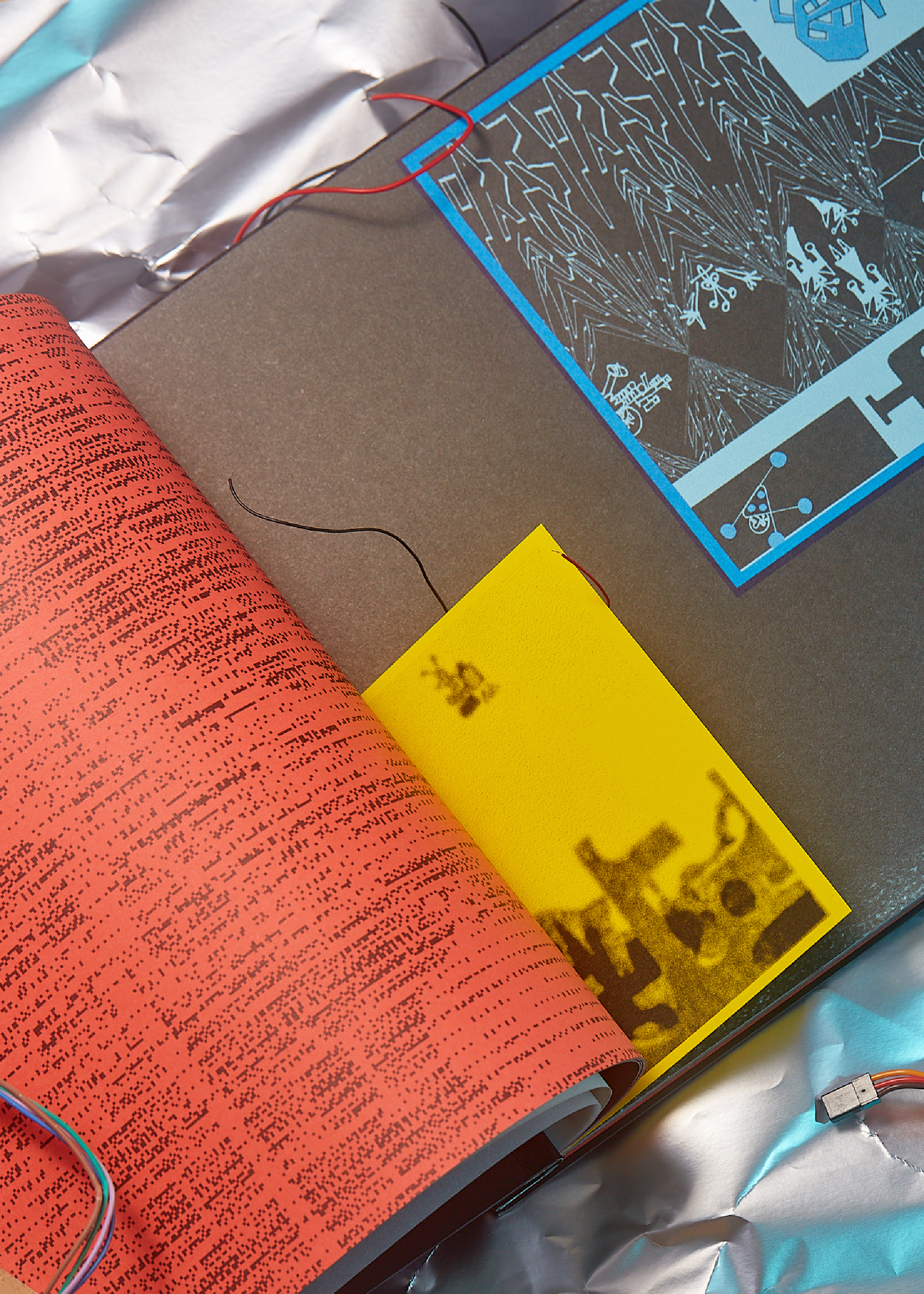 The declassified drawings with Gues /  Photos Franck Jessueld