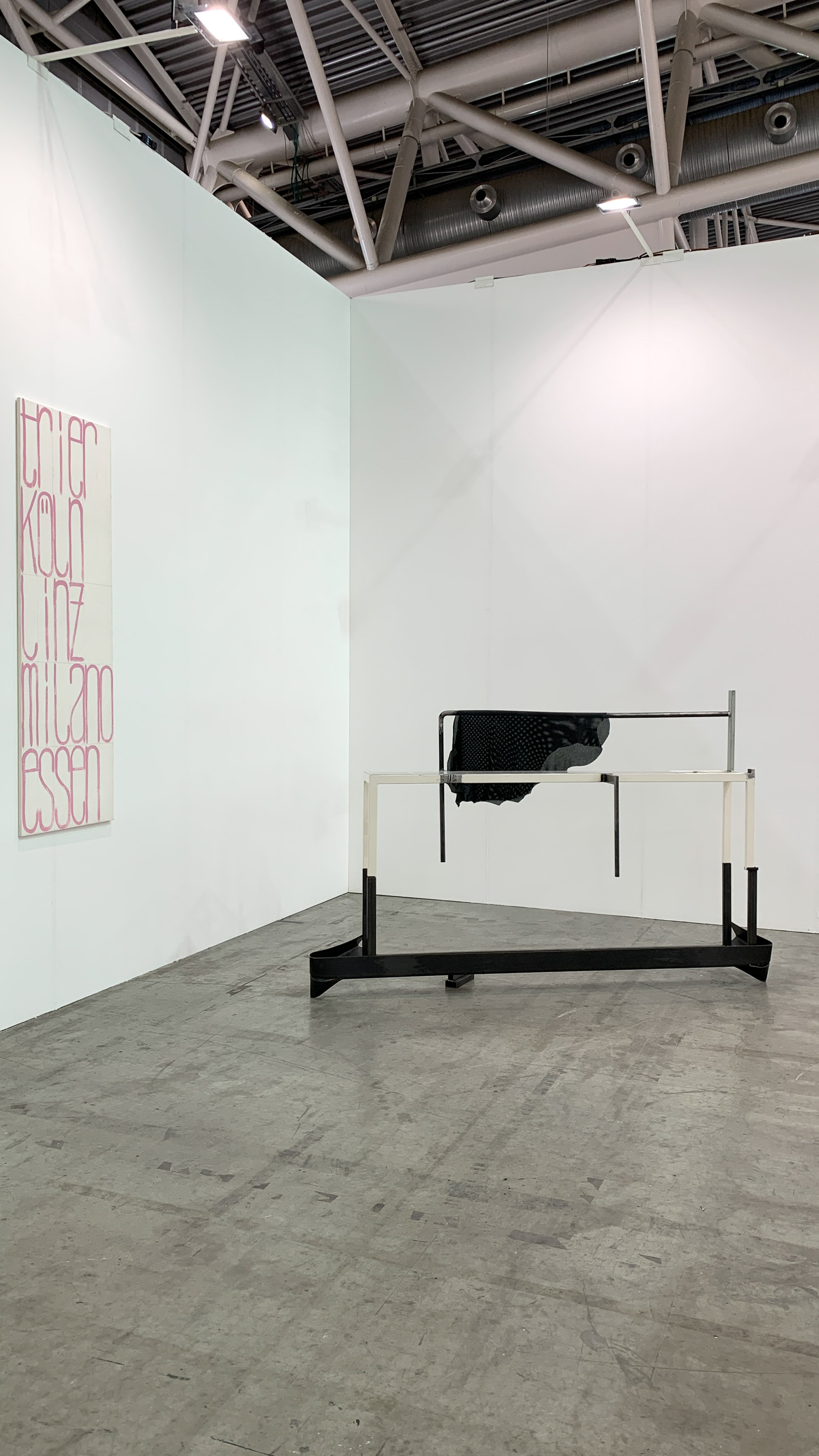 Thea Moeller and Axel Koschier at WONNERTH DEJACO, Vienna [AT] at Artissima 2022