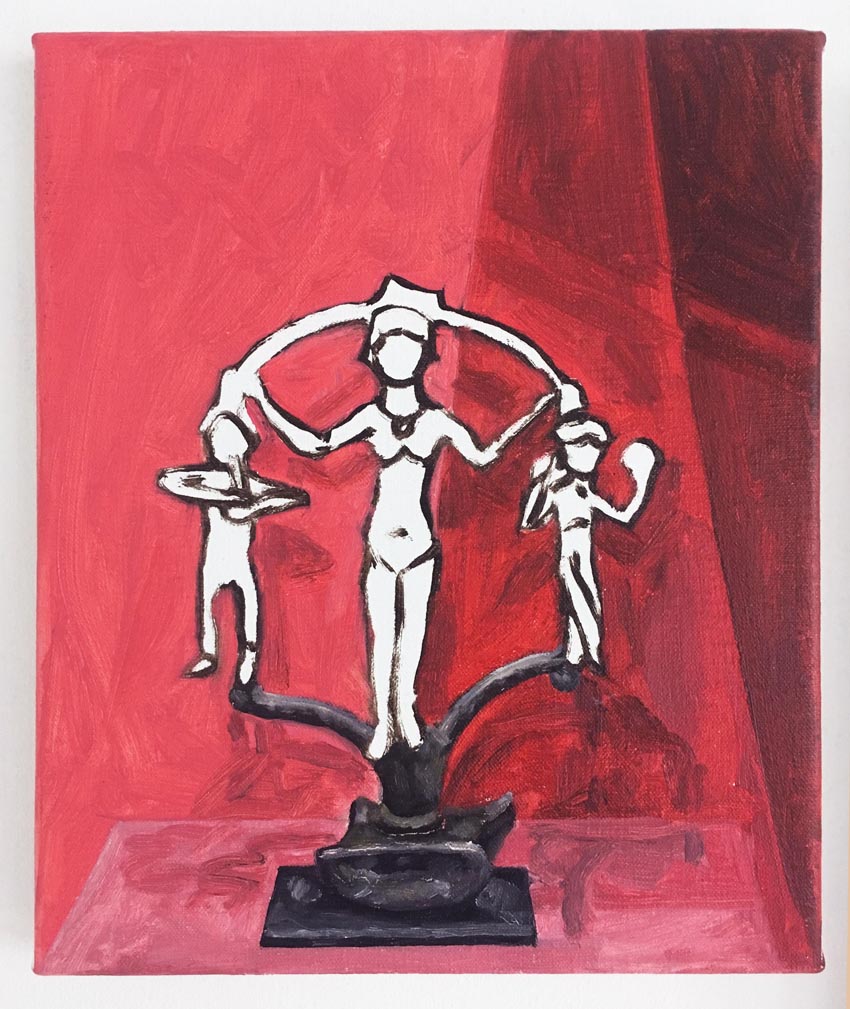 Girl On Fire, 25 x 30 cm, 2017