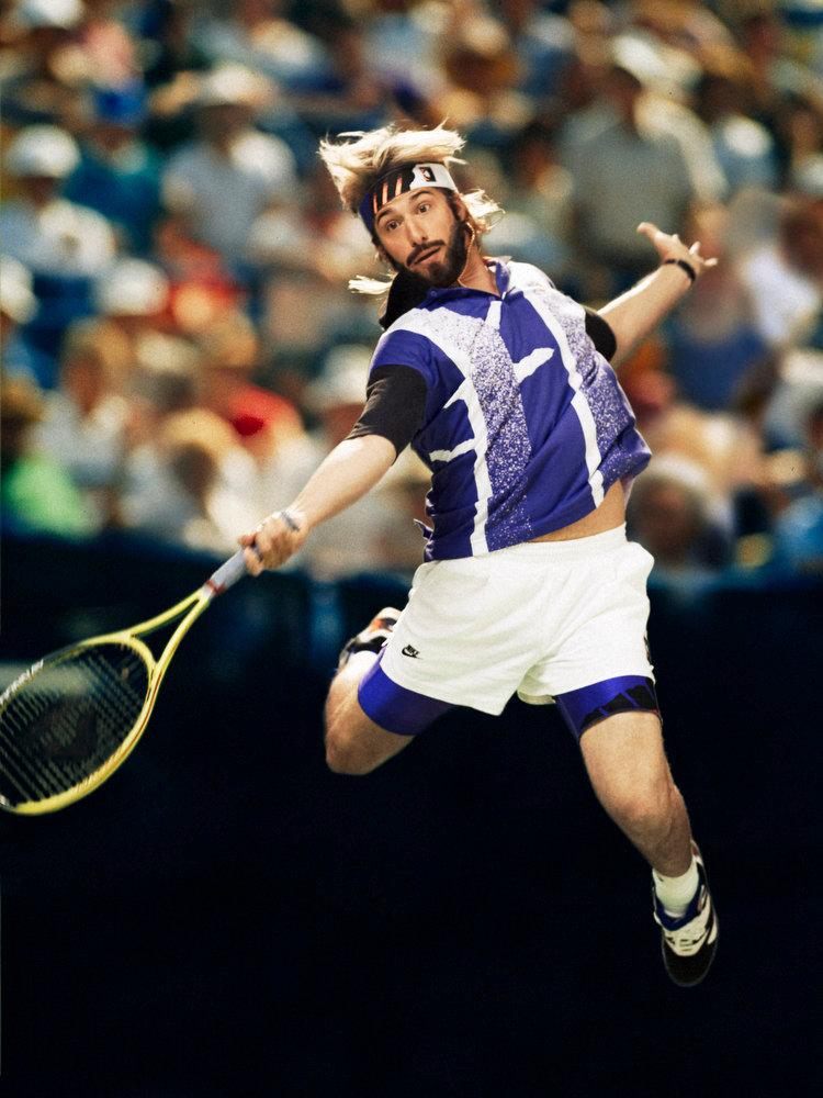 Samberg as Andre Agassi.