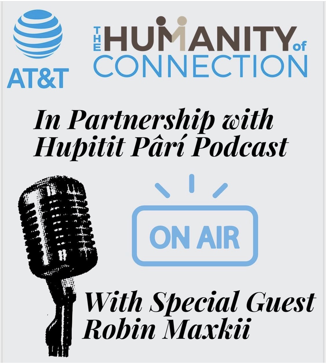 HUPITIT PÂRI PODCAST CELEBRATING NATIVE AMERICAN HERITAGE MONTHThursday, November 18, 20217:00 PM 8:00 PM Guest on the Hupitit Pâri Podcast, hosted by Terance Fields, celebrating Native American Heritage Month