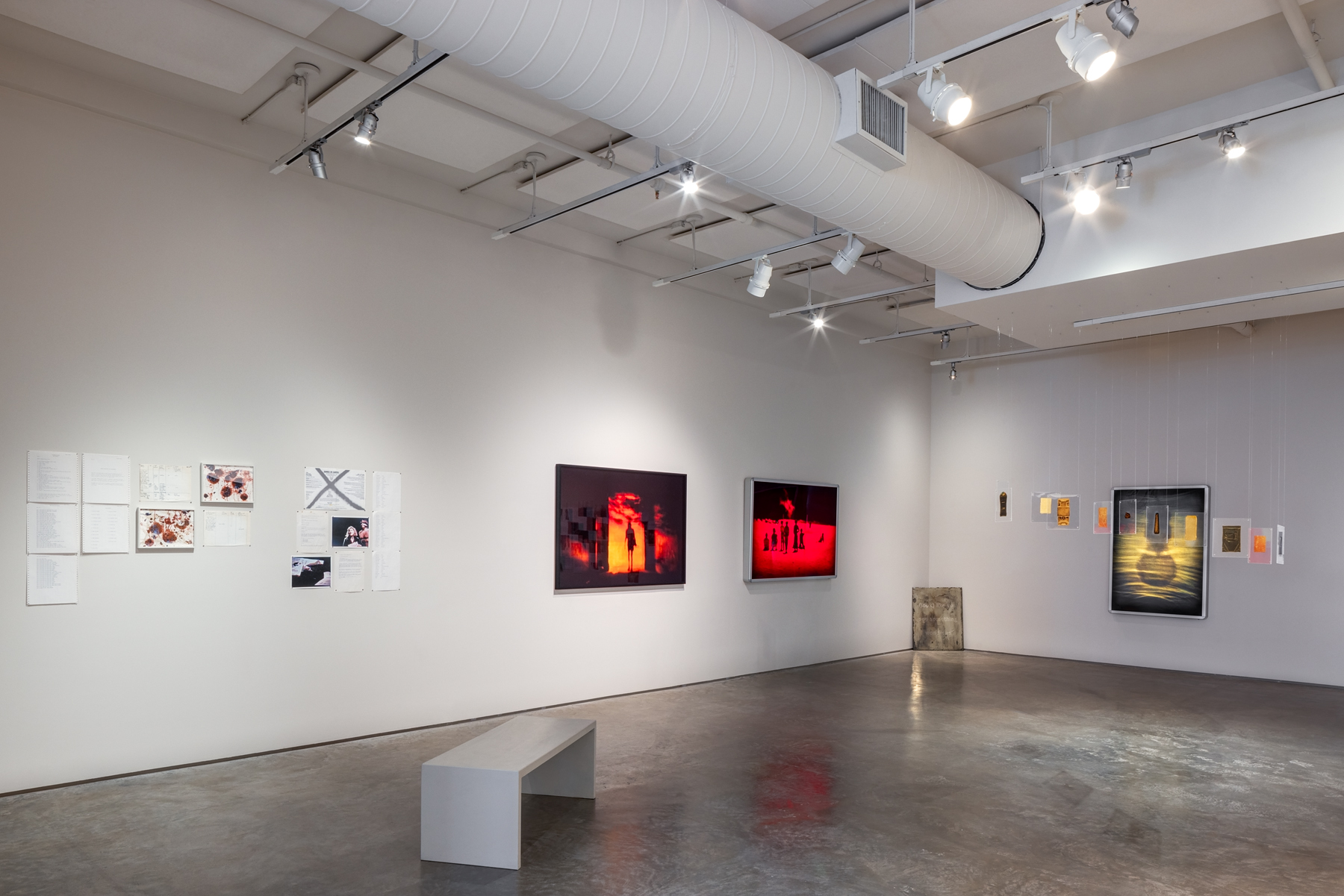 Installation view, I AM NOT A PHOTOGRAPH: Robert Blake Memorial Exhibition, curated by Marina Berio and Martín Weber. Photo by Rafael Gamo.