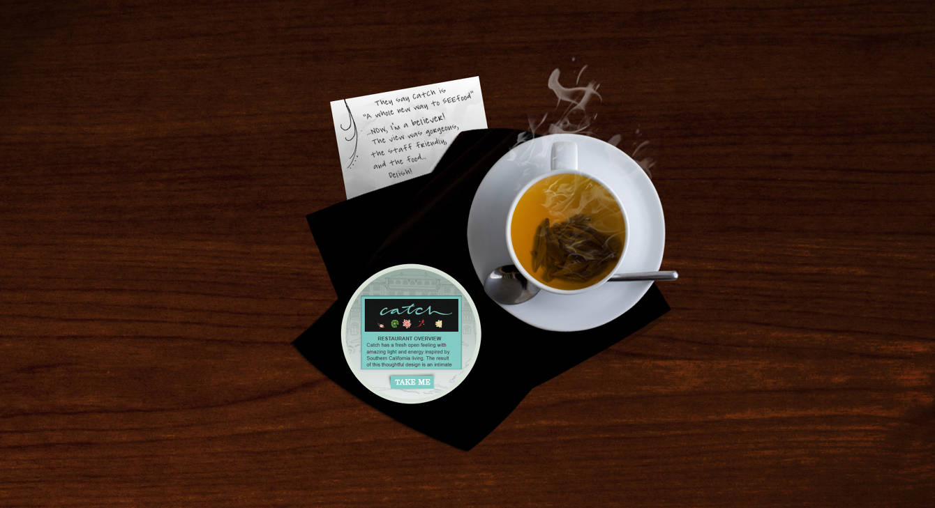 Hotel Casa Del Mar Microsite, Design