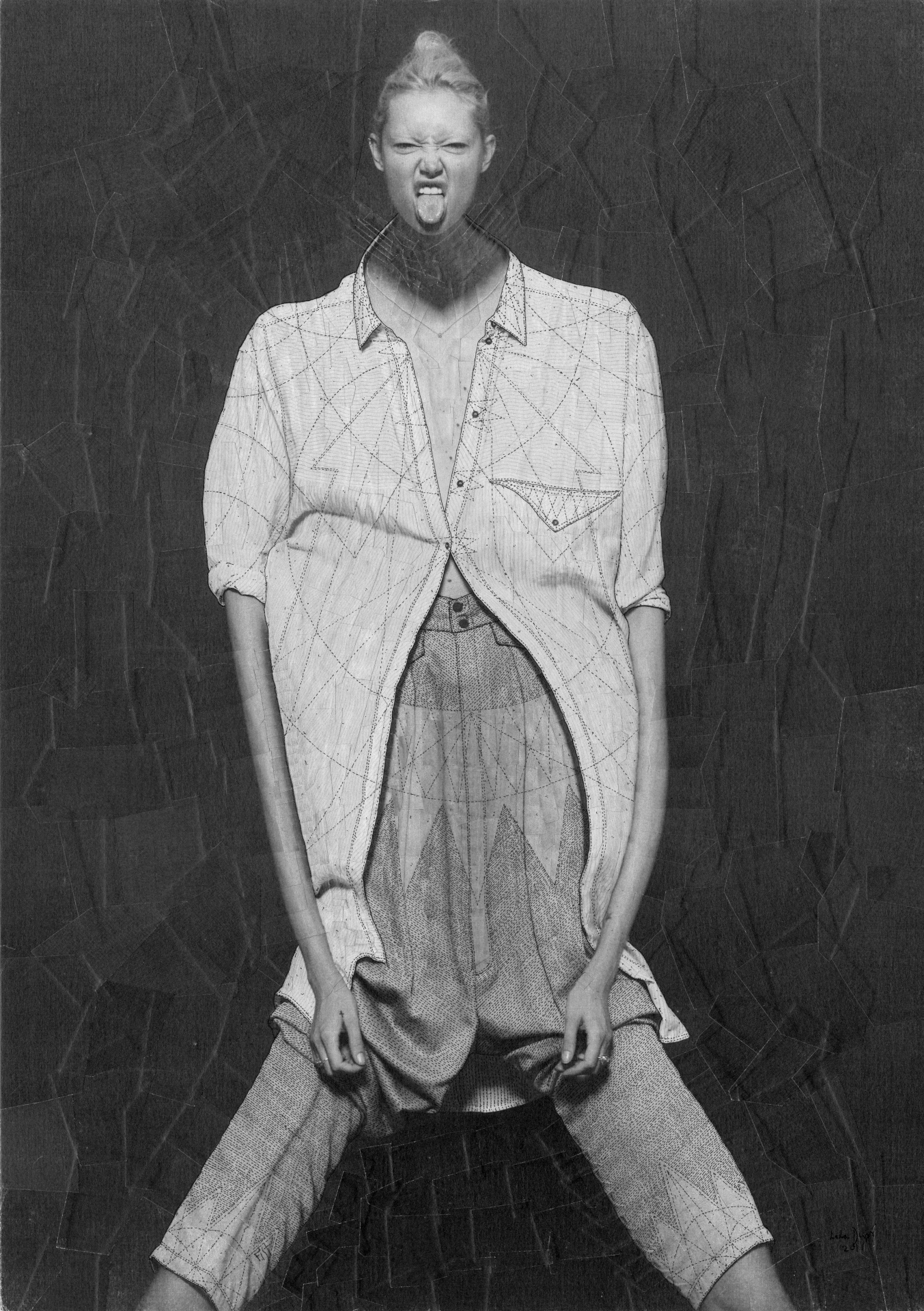 With Jonathan Waiter FiST and Kaja Sokola, 2012,  11.6 x 16.5 inches