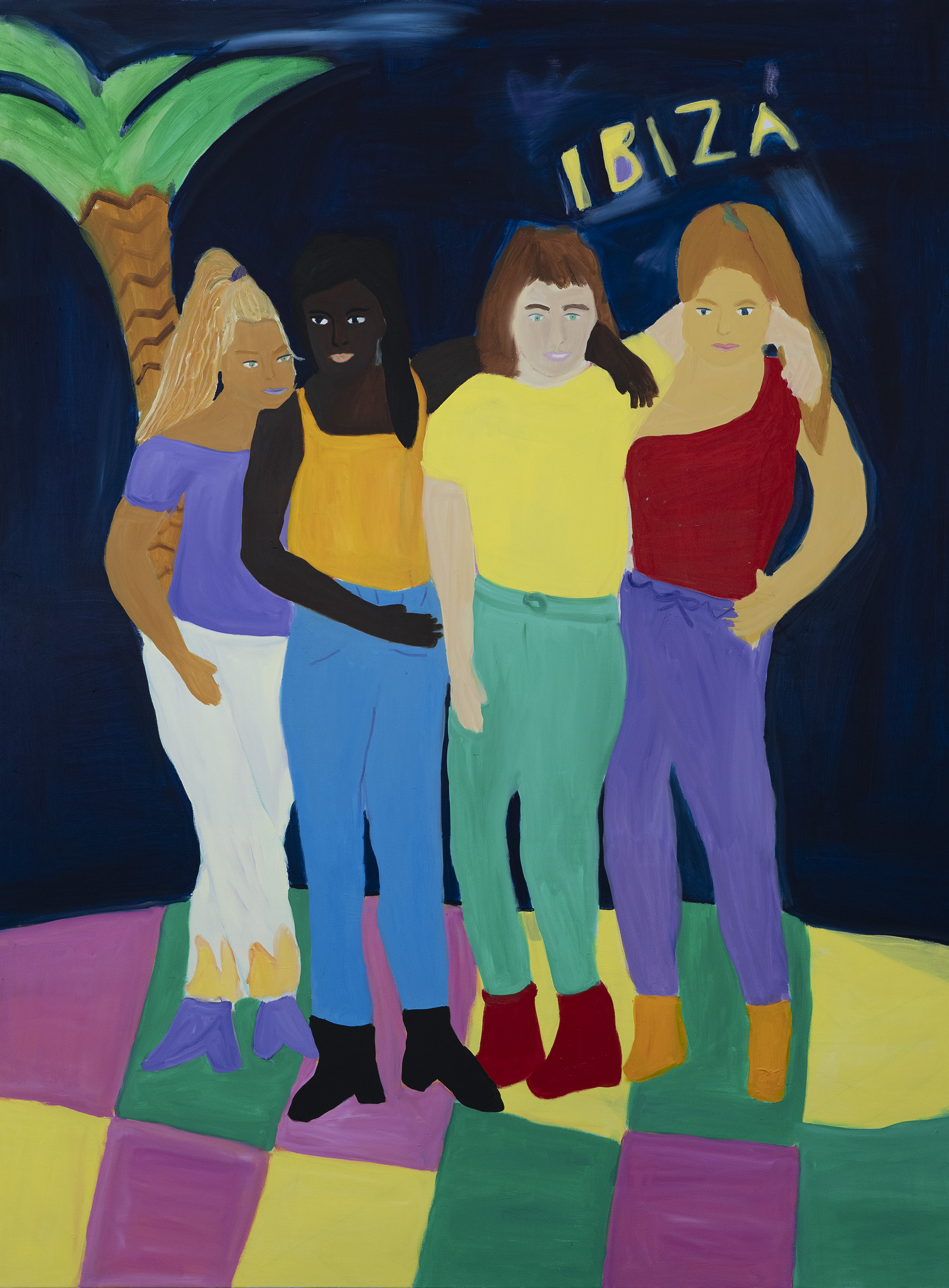 Rythm of a Night, Oil on Canvas, 150 x 200 cm, 2020