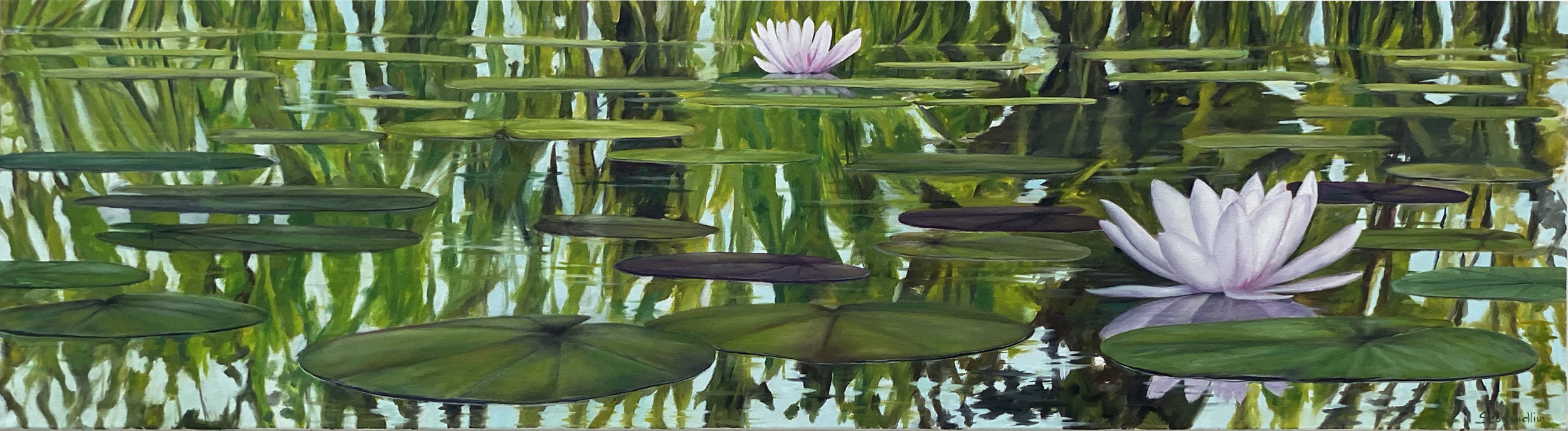 oil on canvas, 50 x 170 cm