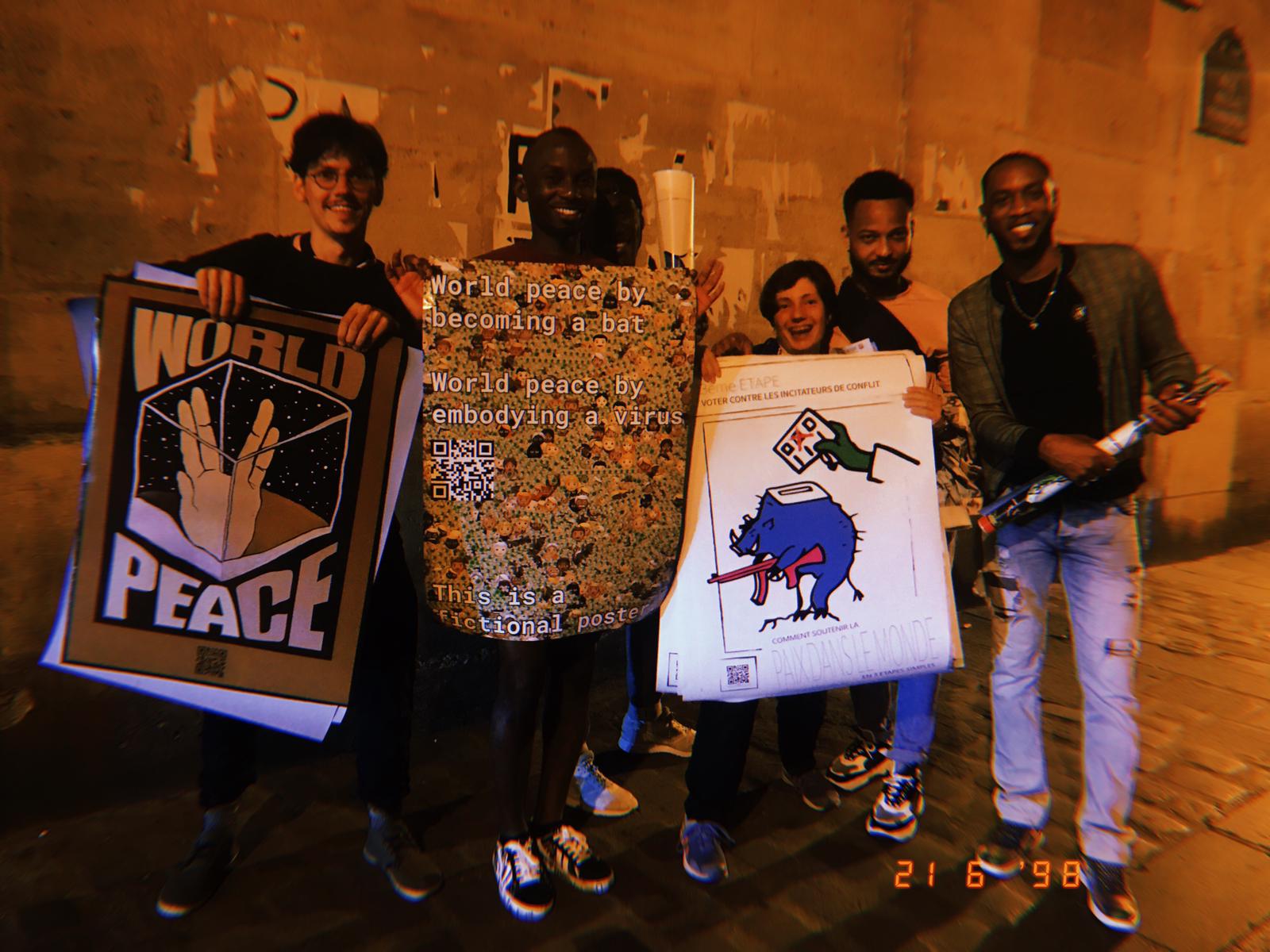 paris poster action