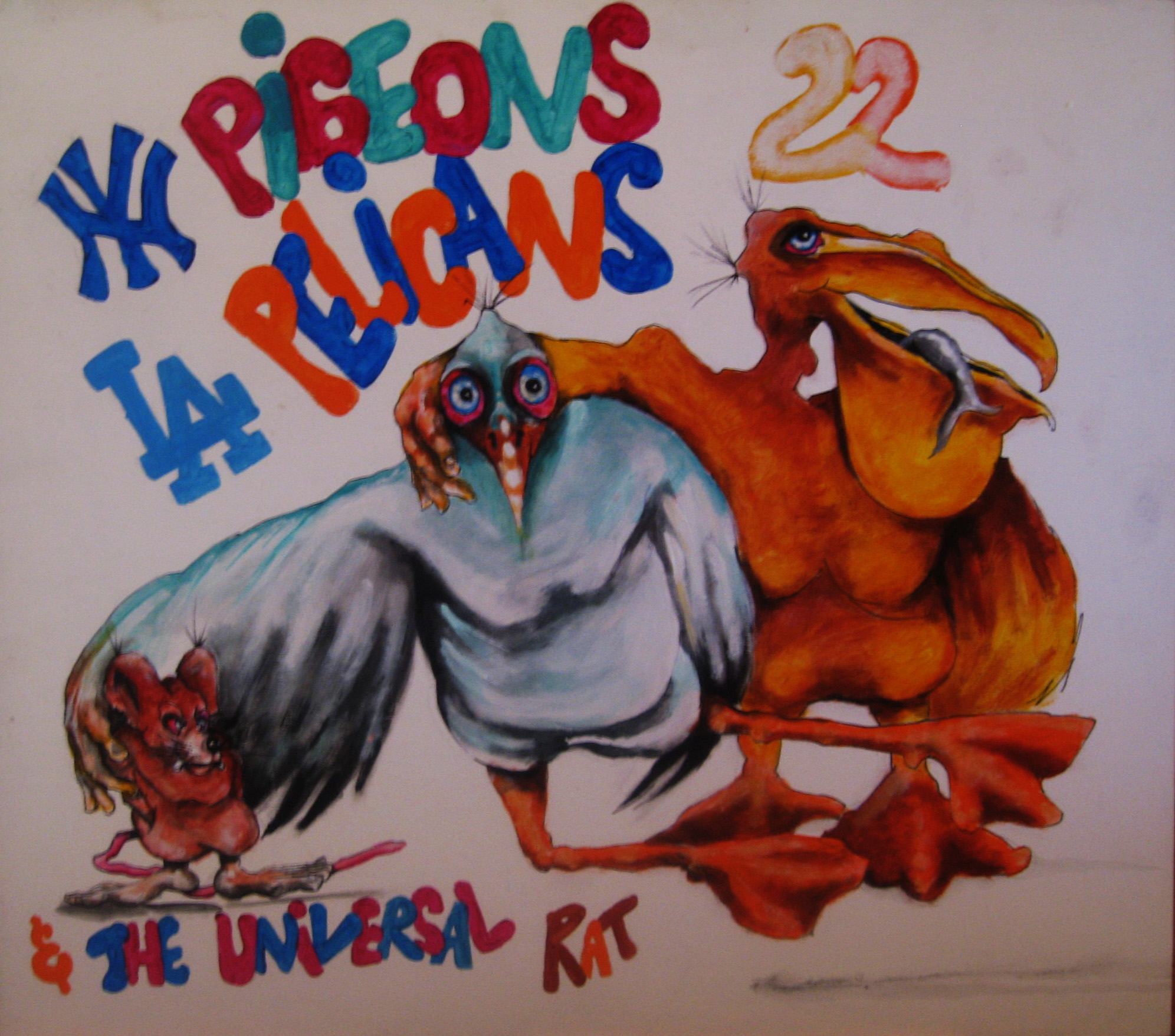  Acrylic on panel – 32” x 36” 