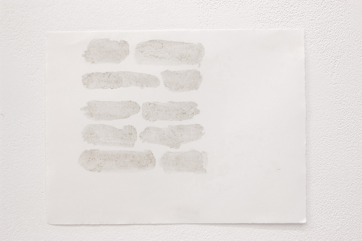 Untitled, pigment, 9"x 7